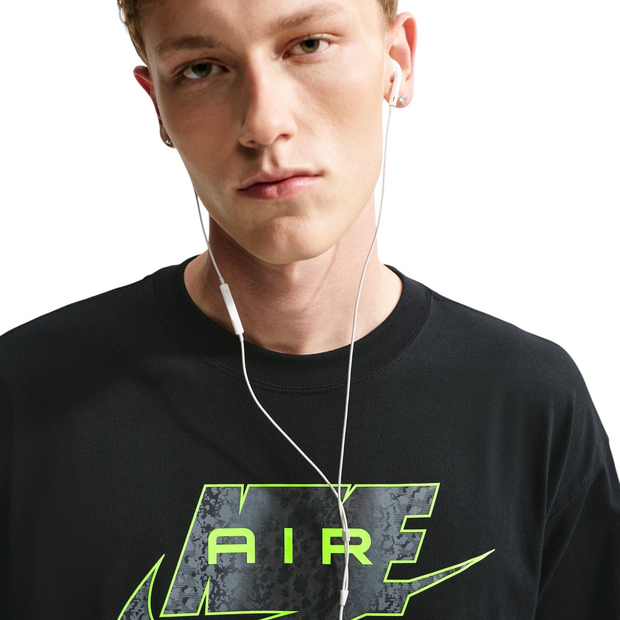 Nike Men's Sportswear Air Logo T-Shirt - BLACK