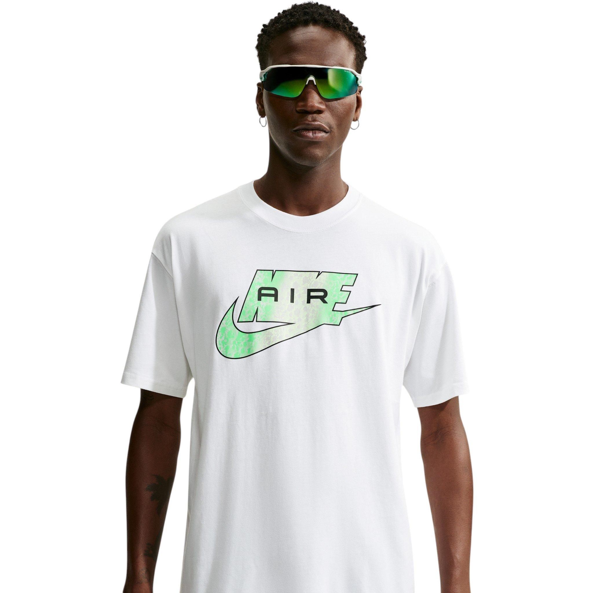 Nike Men's Sportswear Air Logo T-Shirt - WHITE Thumbnail View 1
