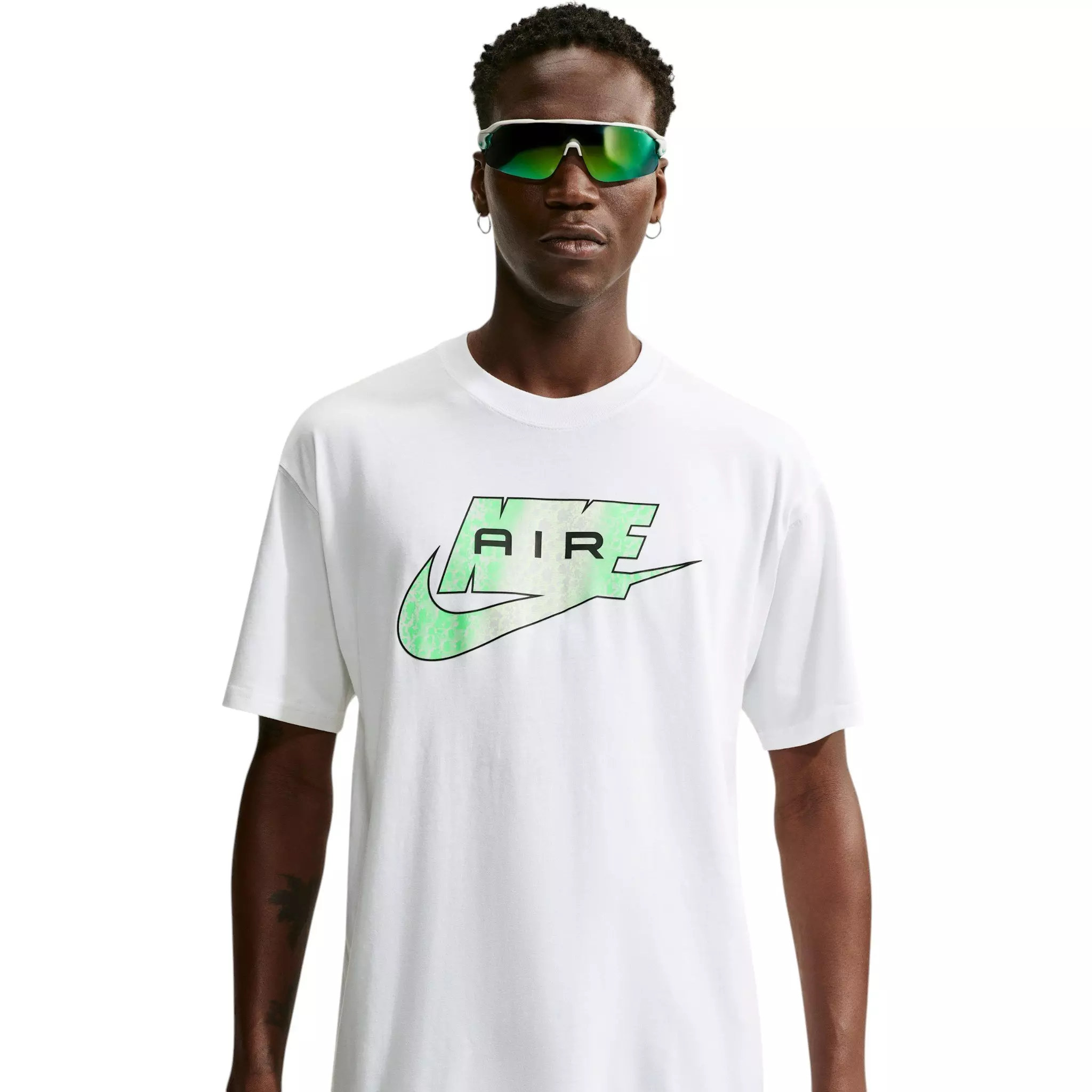 Nike Men's Sportswear Air Logo T-Shirt - WHITE