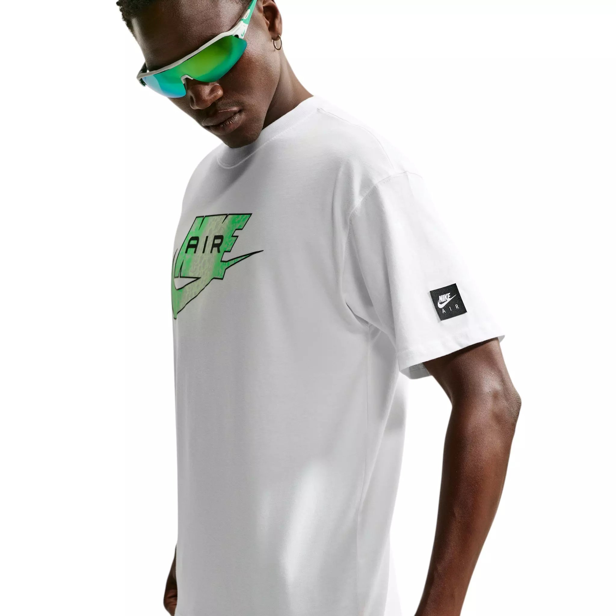 Nike Men's Sportswear Air Logo T-Shirt - WHITE