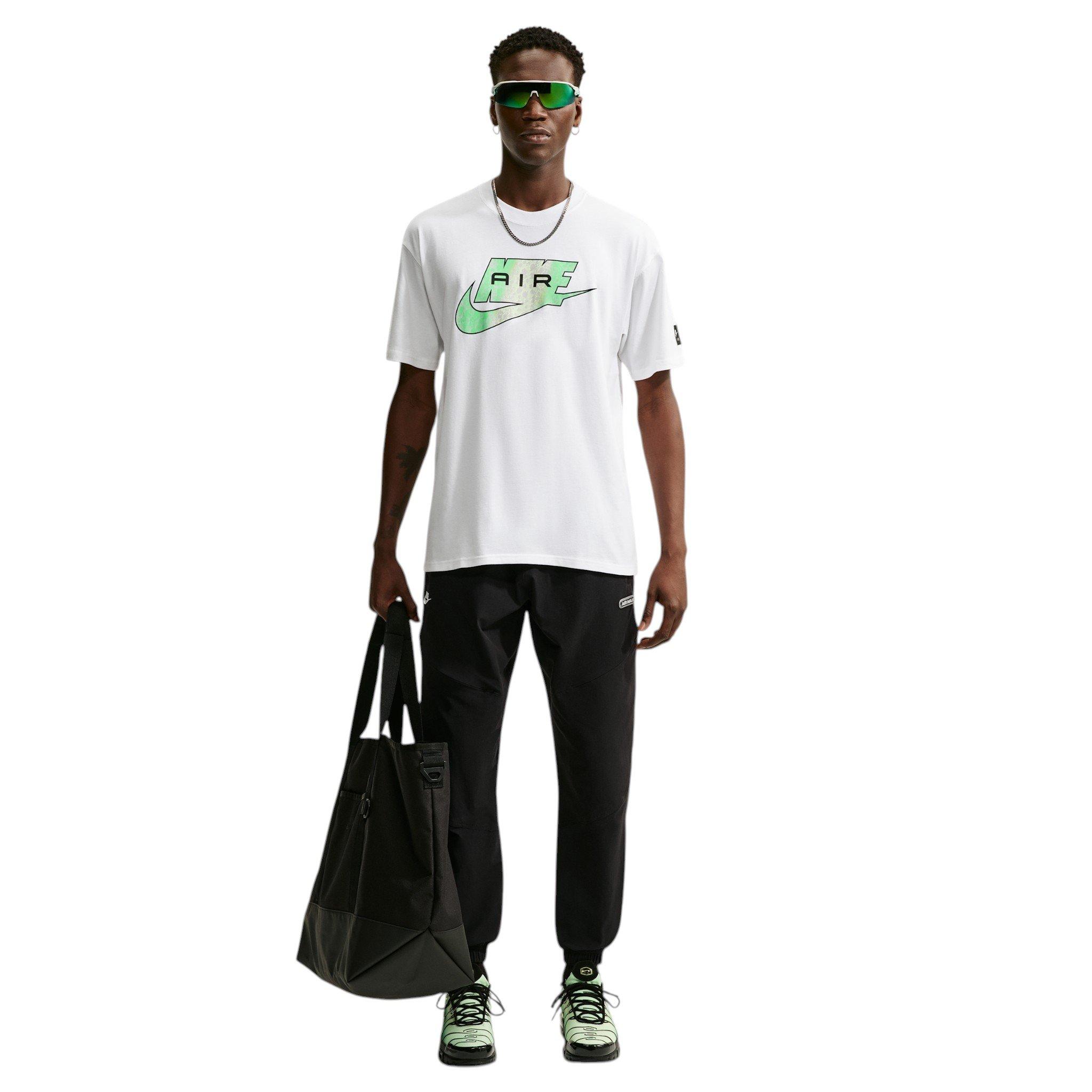 Nike Men's Sportswear Air Logo T-Shirt - WHITE Thumbnail View 4