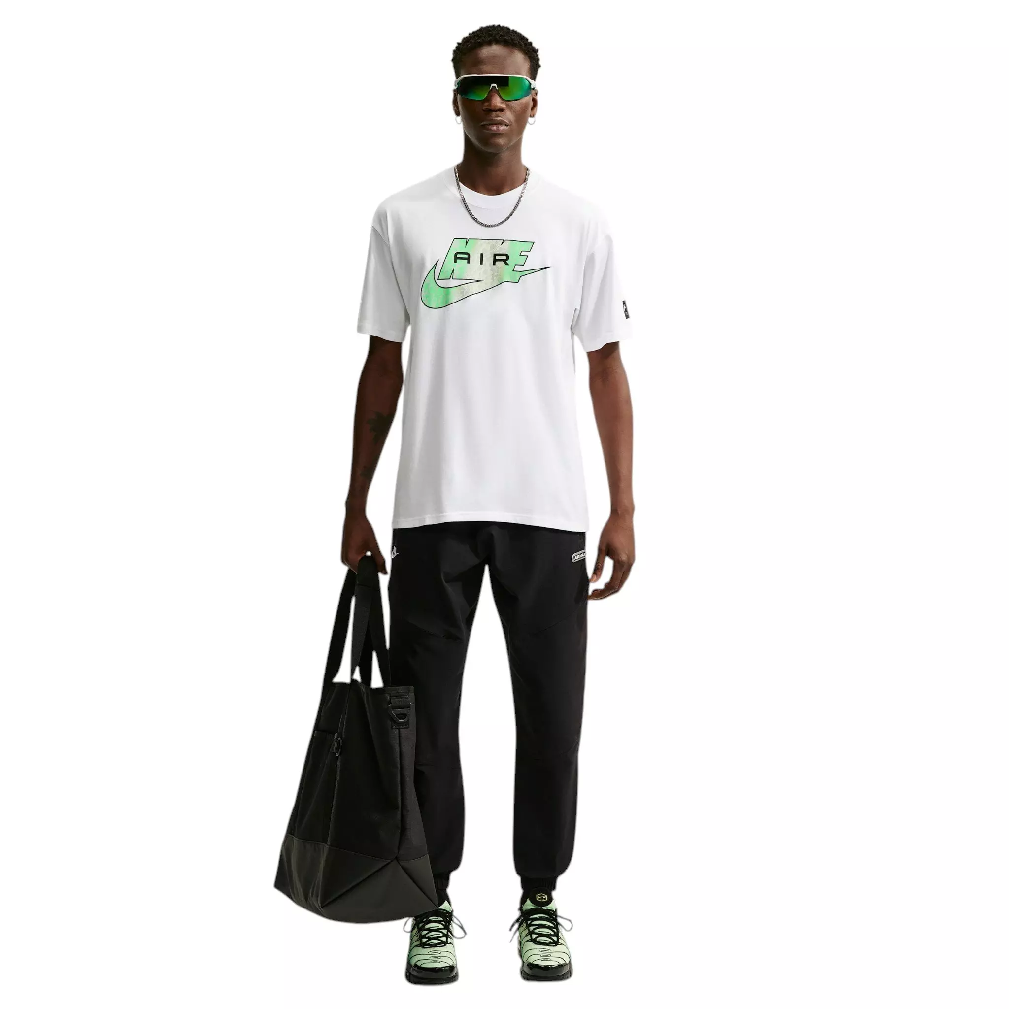 Nike Men's Sportswear Air Logo T-Shirt - WHITE