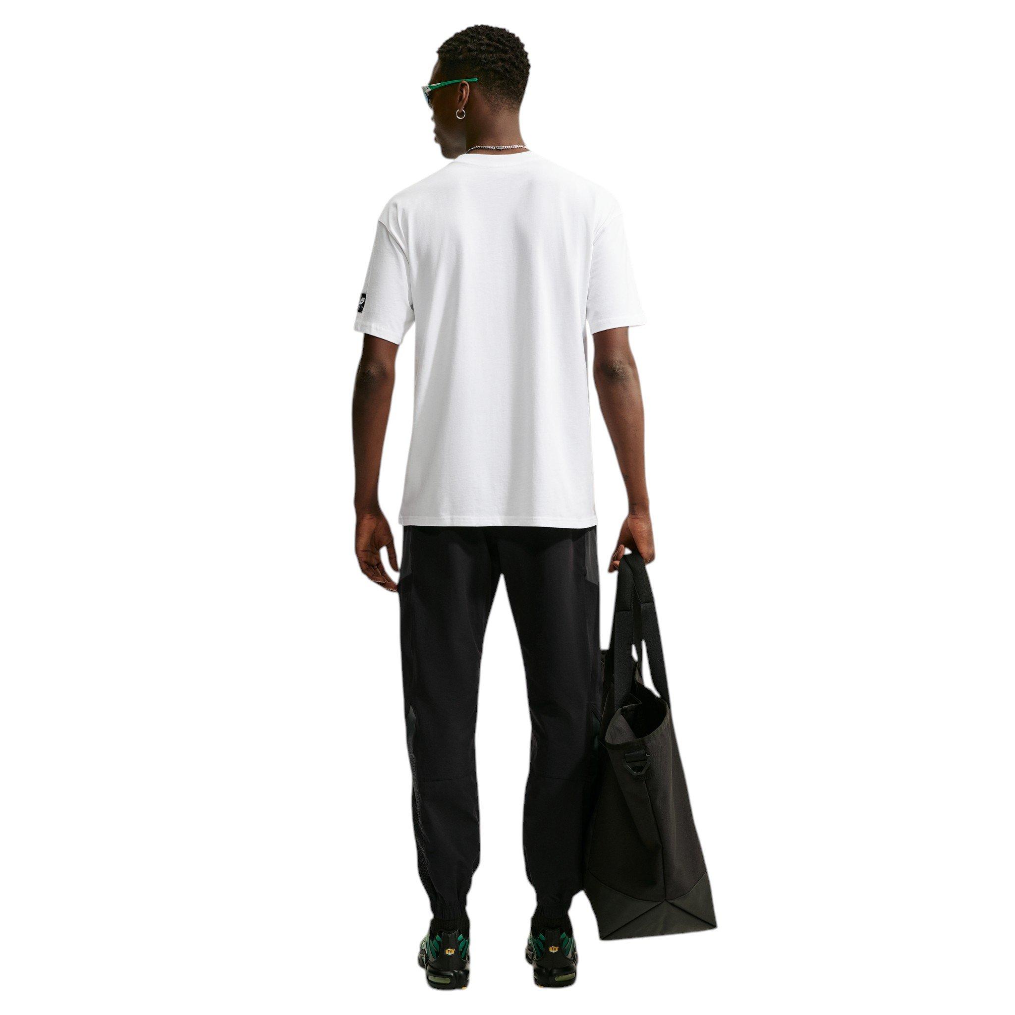 Nike Men's Sportswear Air Logo T-Shirt - WHITE Thumbnail View 5