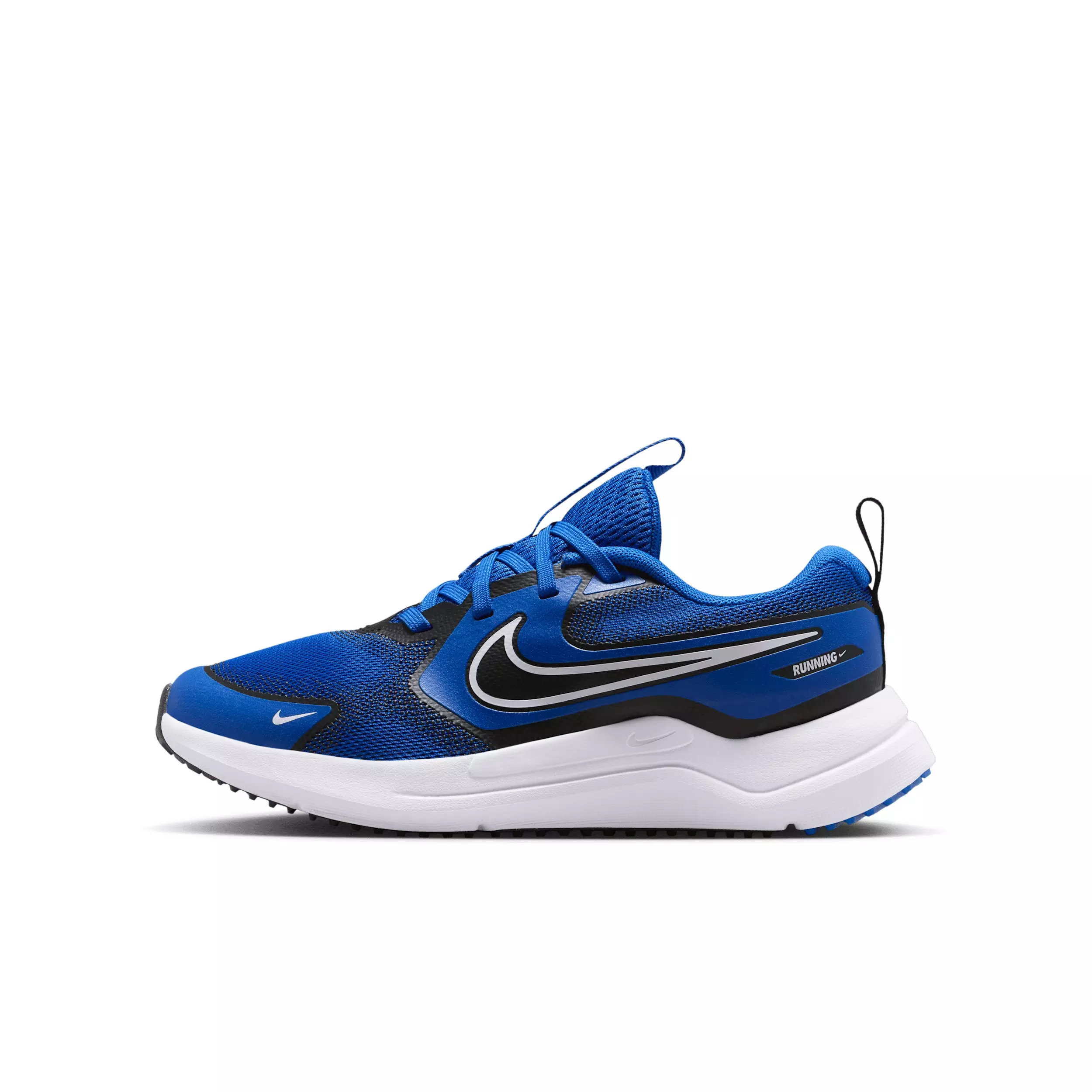 Nike Cosmic Runner "Game Royal/Black/White" Grade School Boys' Running Shoe - ROYAL/BLACK/WHITE