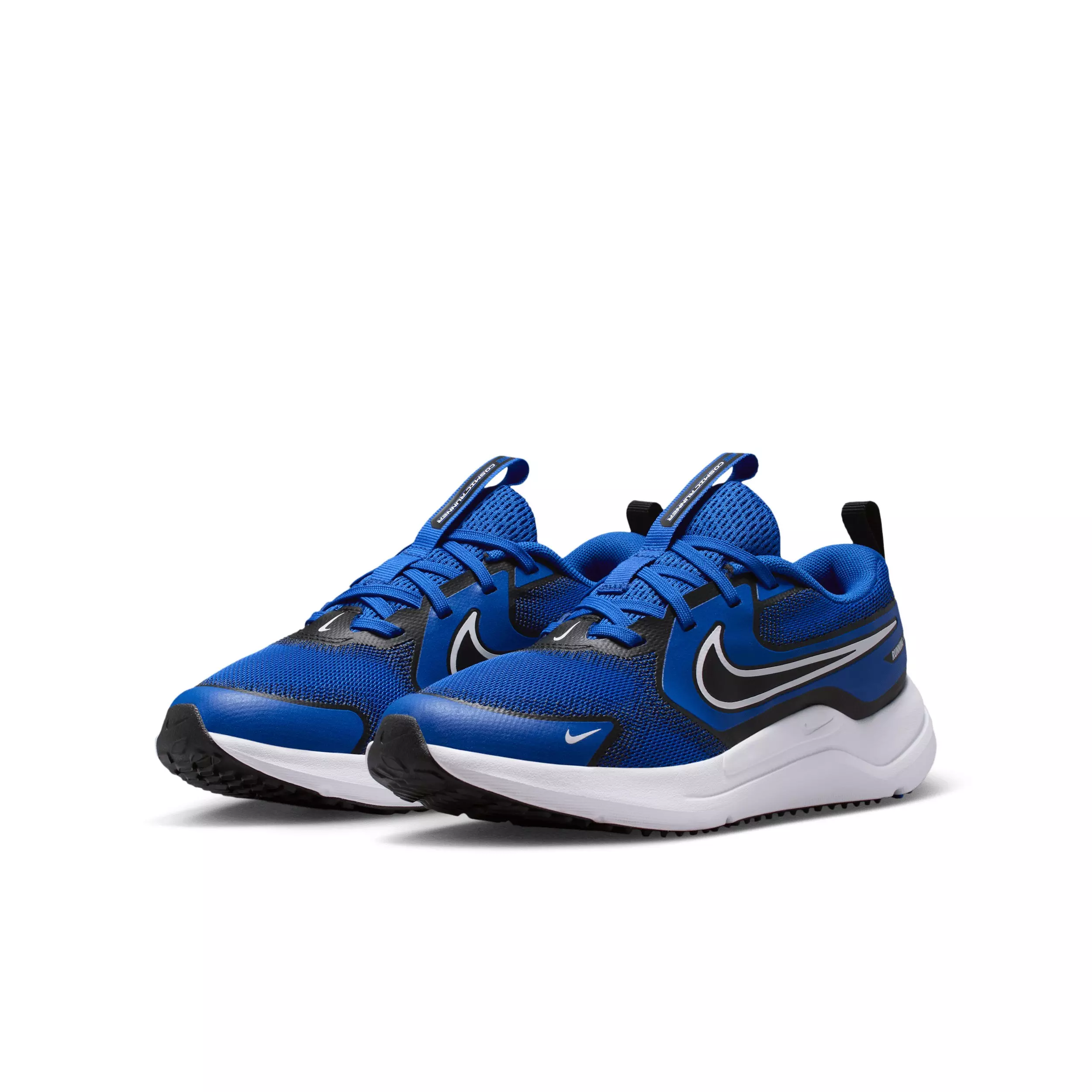 Nike Cosmic Runner "Game Royal/Black/White" Grade School Boys' Running Shoe - ROYAL/BLACK/WHITE