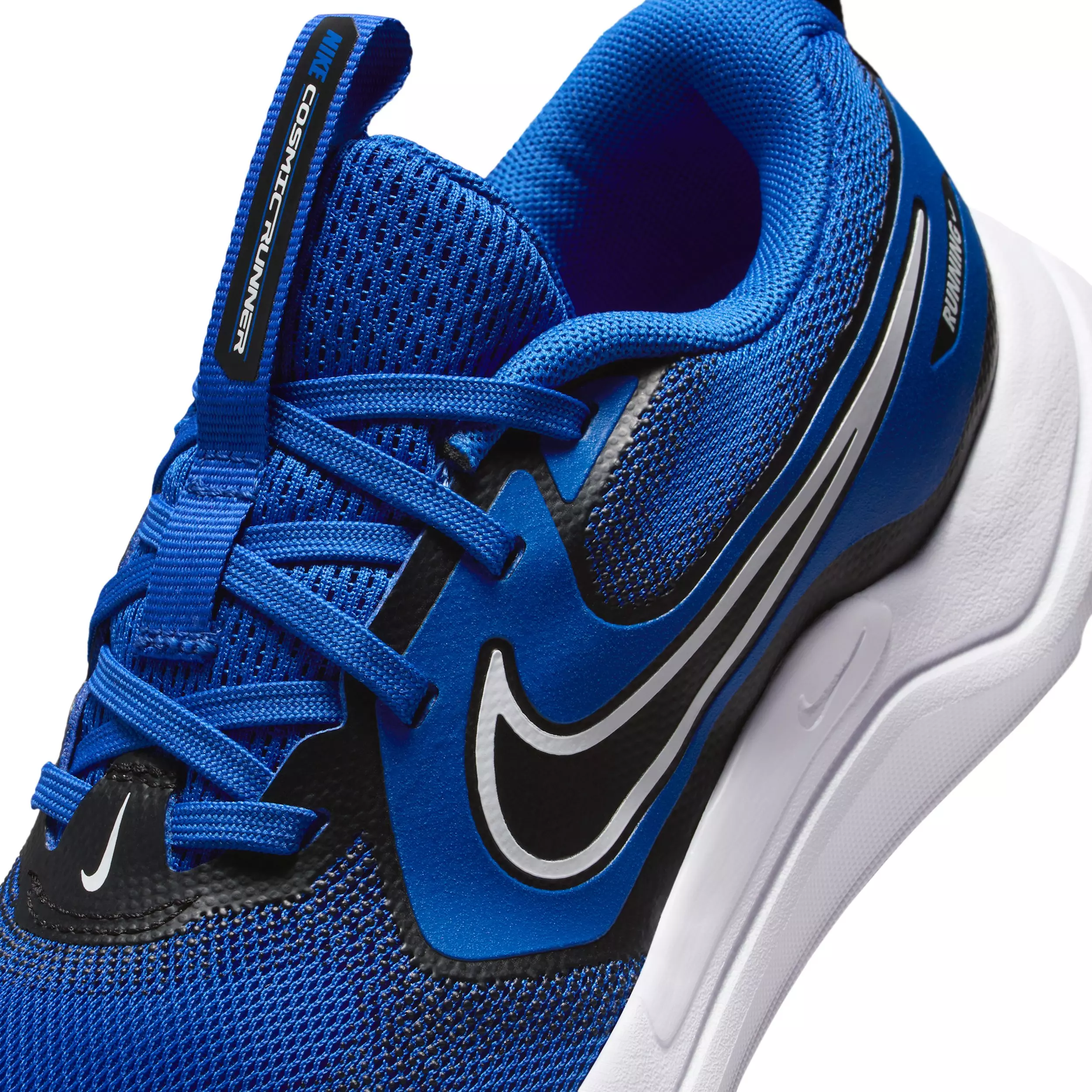Nike Cosmic Runner "Game Royal/Black/White" Grade School Boys' Running Shoe - ROYAL/BLACK/WHITE