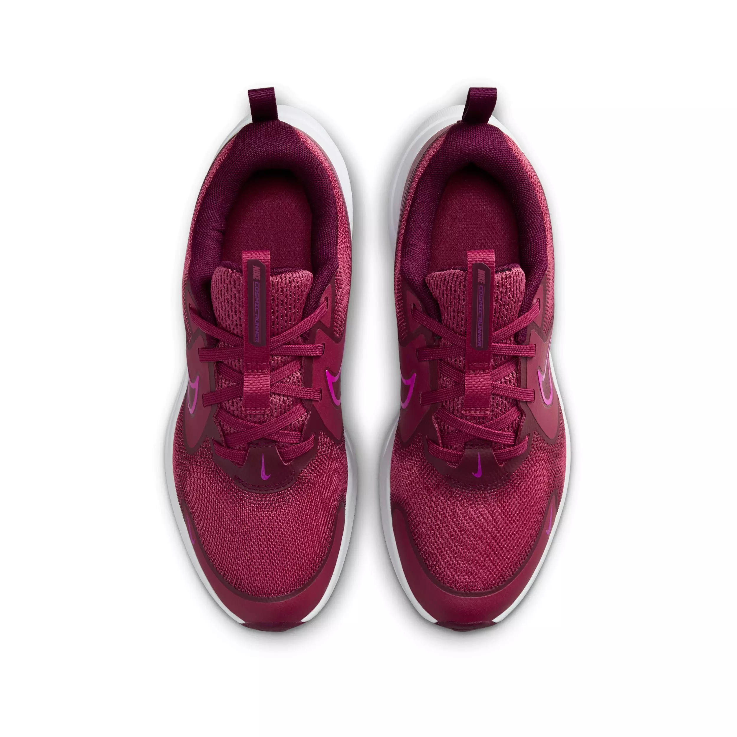 Nike Cosmic Runner "Sweet Beet/Bordeaux/Vivid Purple" Grade School Girls' Running Shoe - BEET/BORDEAUX/PURPLE