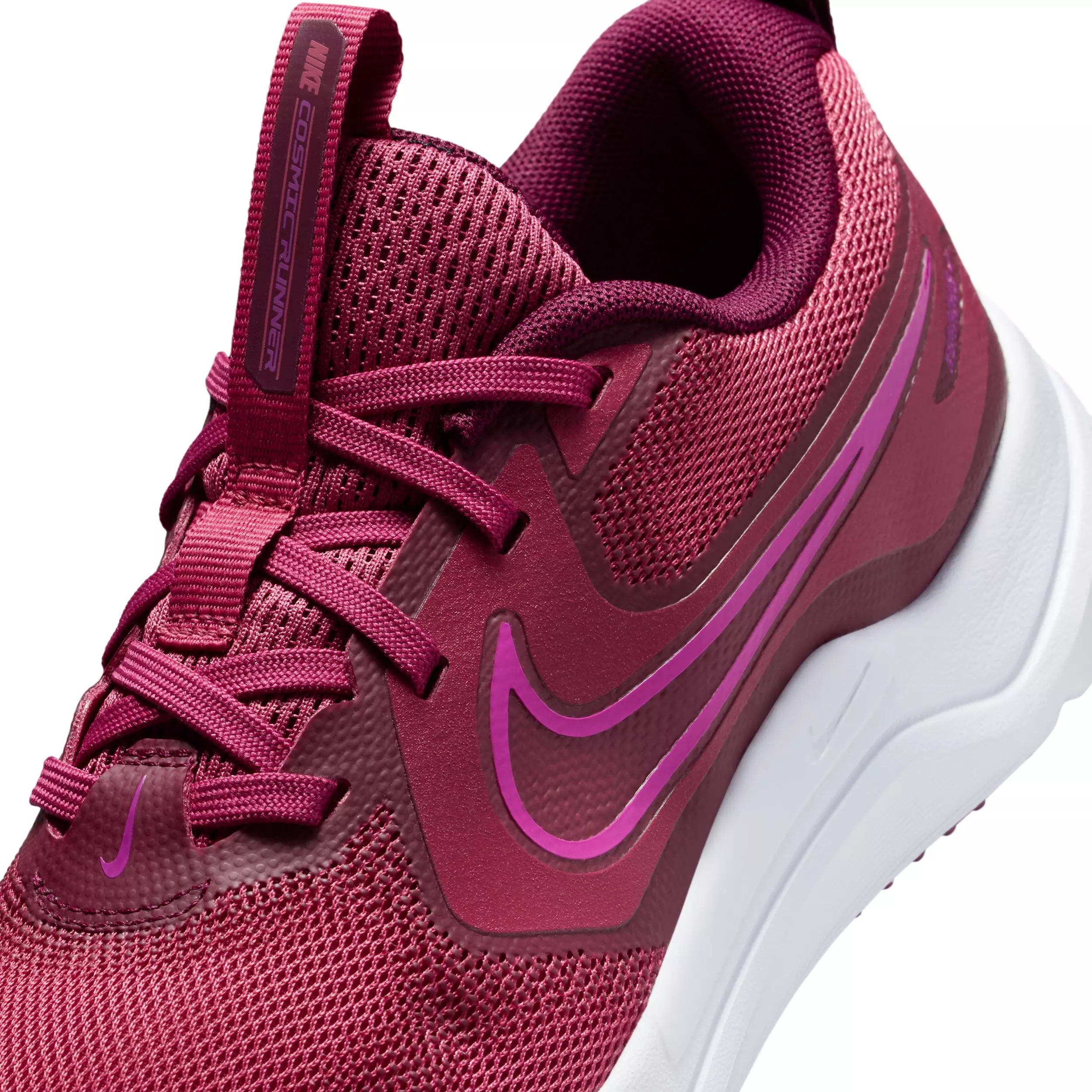 Nike Cosmic Runner "Sweet Beet/Bordeaux/Vivid Purple" Grade School Girls' Running Shoe - BEET/BORDEAUX/PURPLE