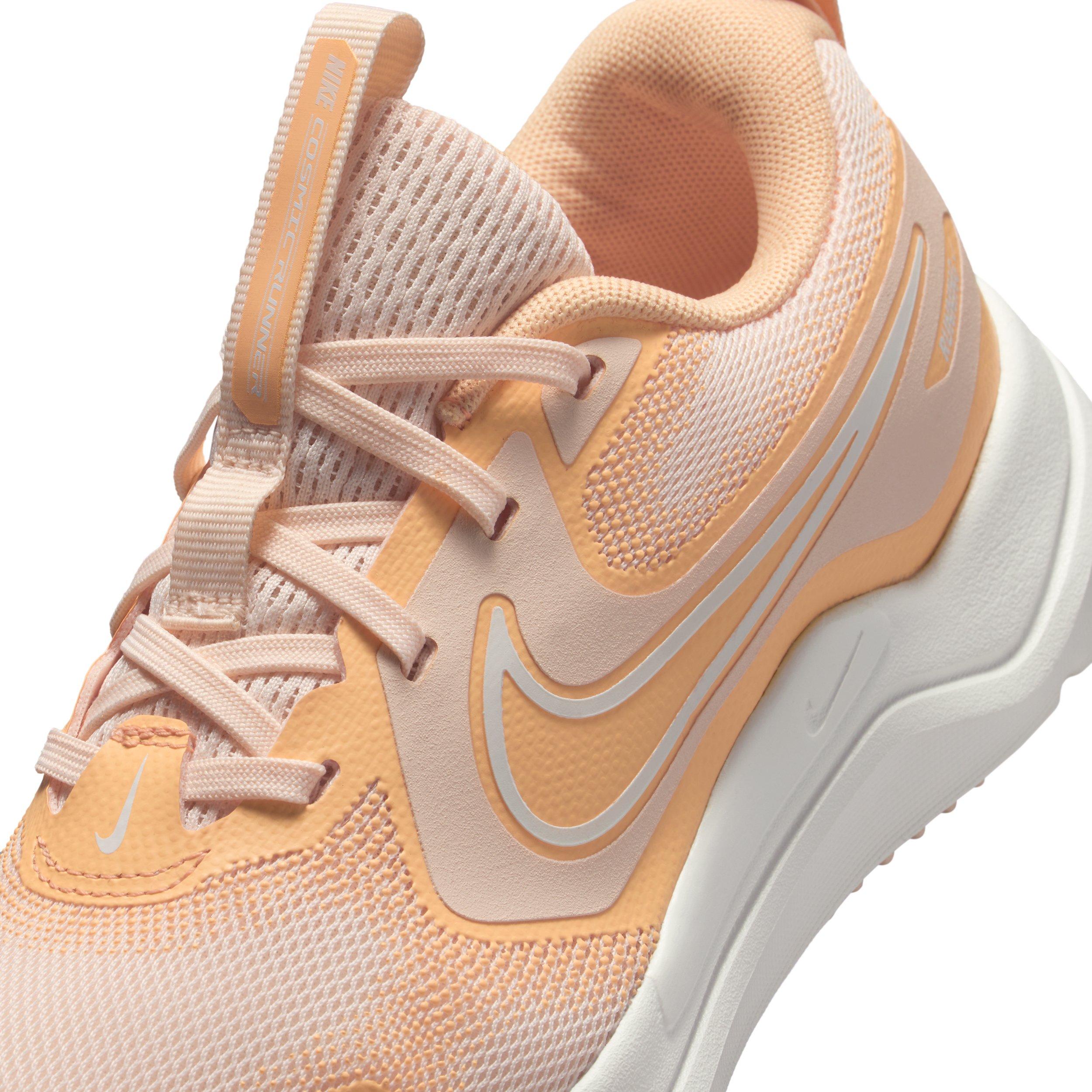 Nike Cosmic Runner Grade School Girls' "Guava Ice/Orange Chalk/Summit White" Running Shoe