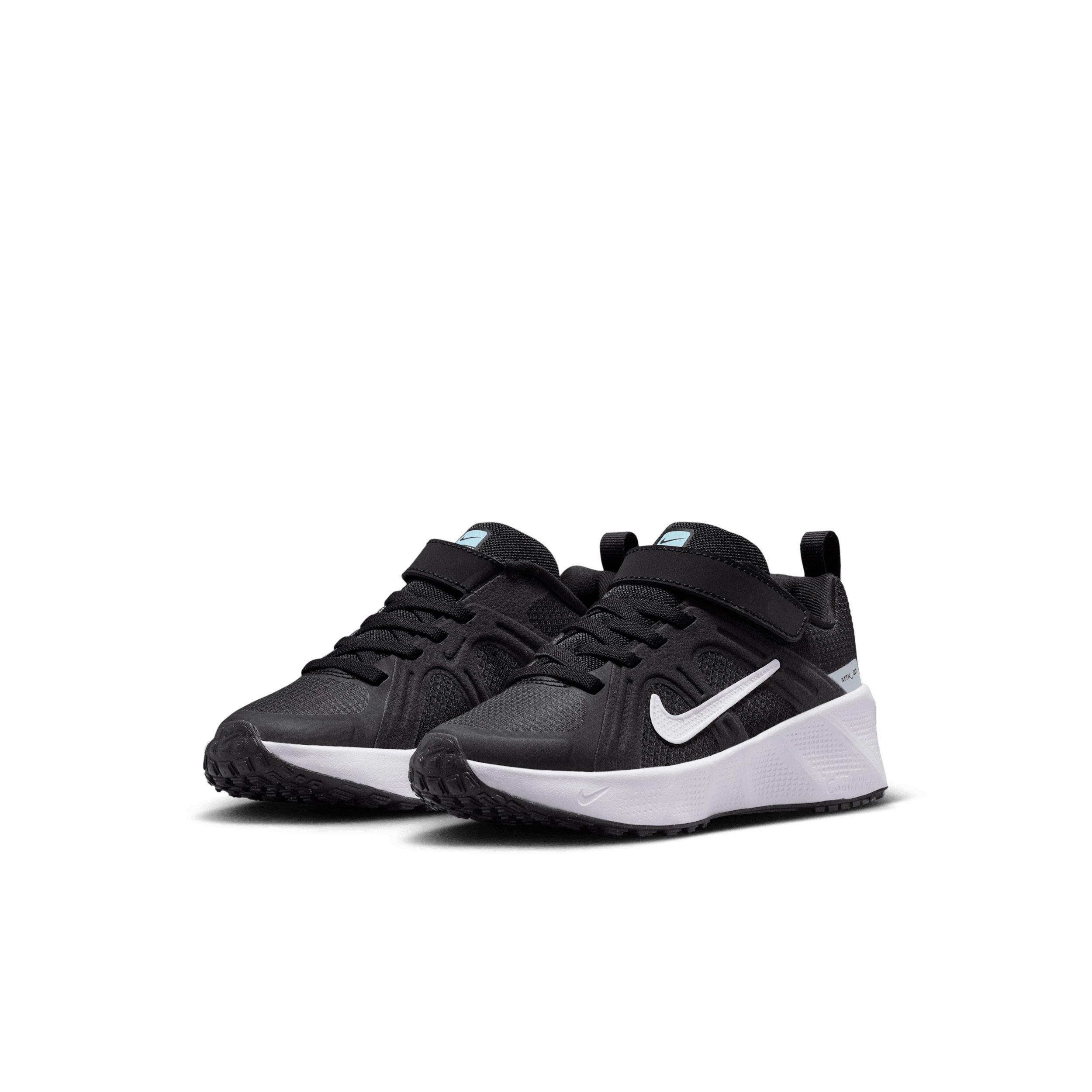 Nike Metro Tek "Black/Anthracite/Glacier Blue/White" Preschool Boys' Running Shoe - BLACK/ANTHRACITE/BLUE/WHITE Thumbnail View 3