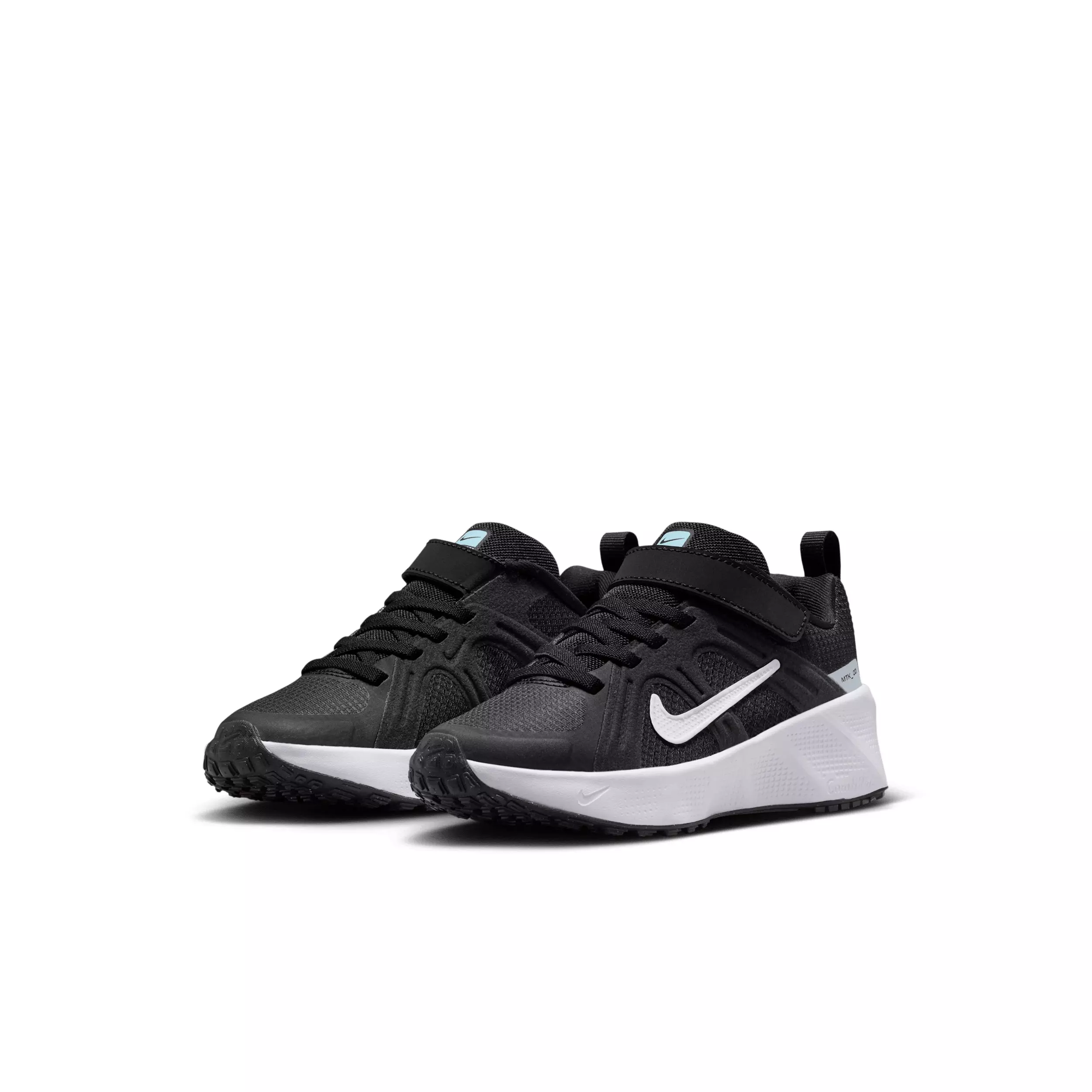 Nike Metro Tek "Black/Anthracite/Glacier Blue/White" Preschool Boys' Running Shoe - BLACK/ANTHRACITE/BLUE/WHITE