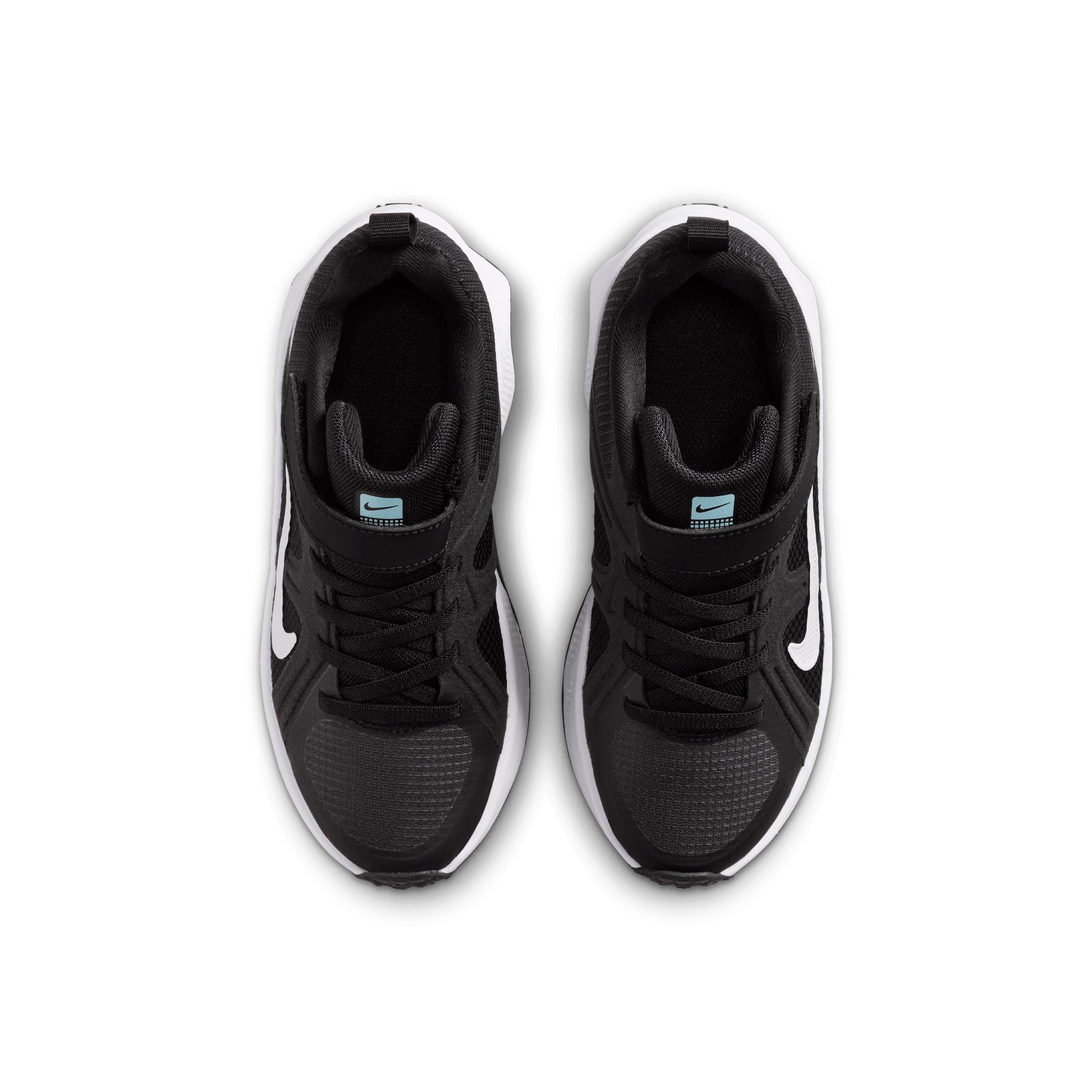 Nike Metro Tek "Black/Anthracite/Glacier Blue/White" Preschool Boys' Running Shoe - BLACK/ANTHRACITE/BLUE/WHITE Thumbnail View 4