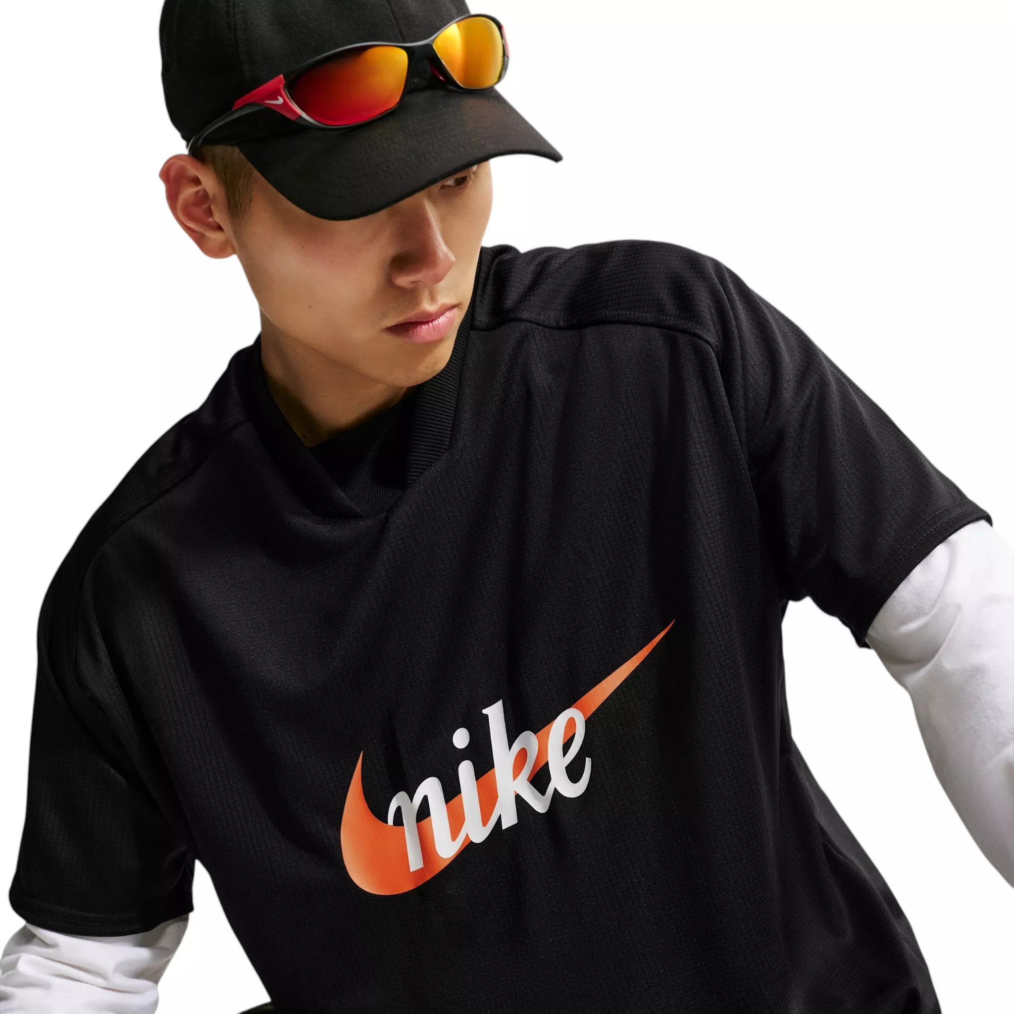 Nike Men's Sportswear Club Jersey - BLACK