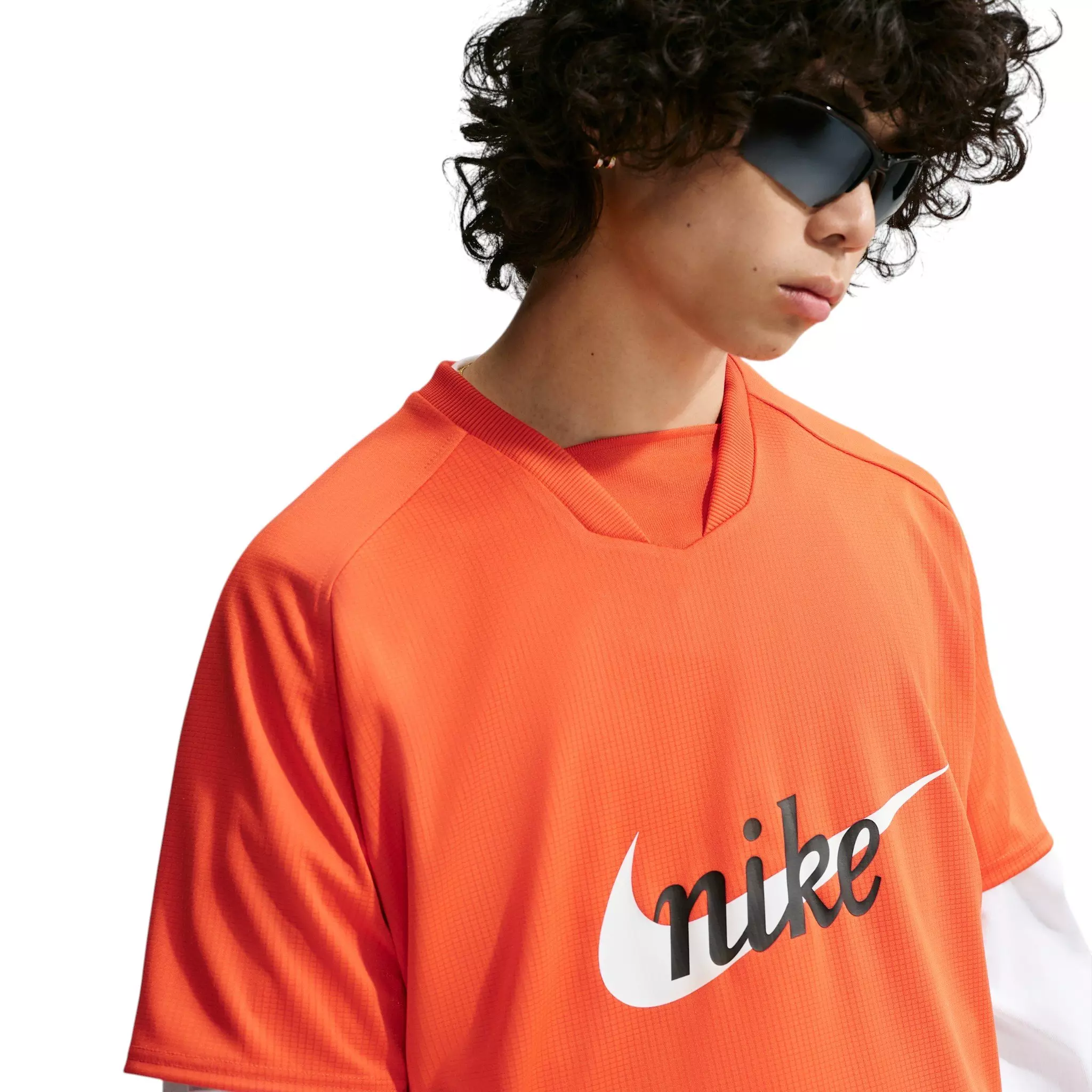 Nike Men's Sportswear Club Jersey - ORANGE