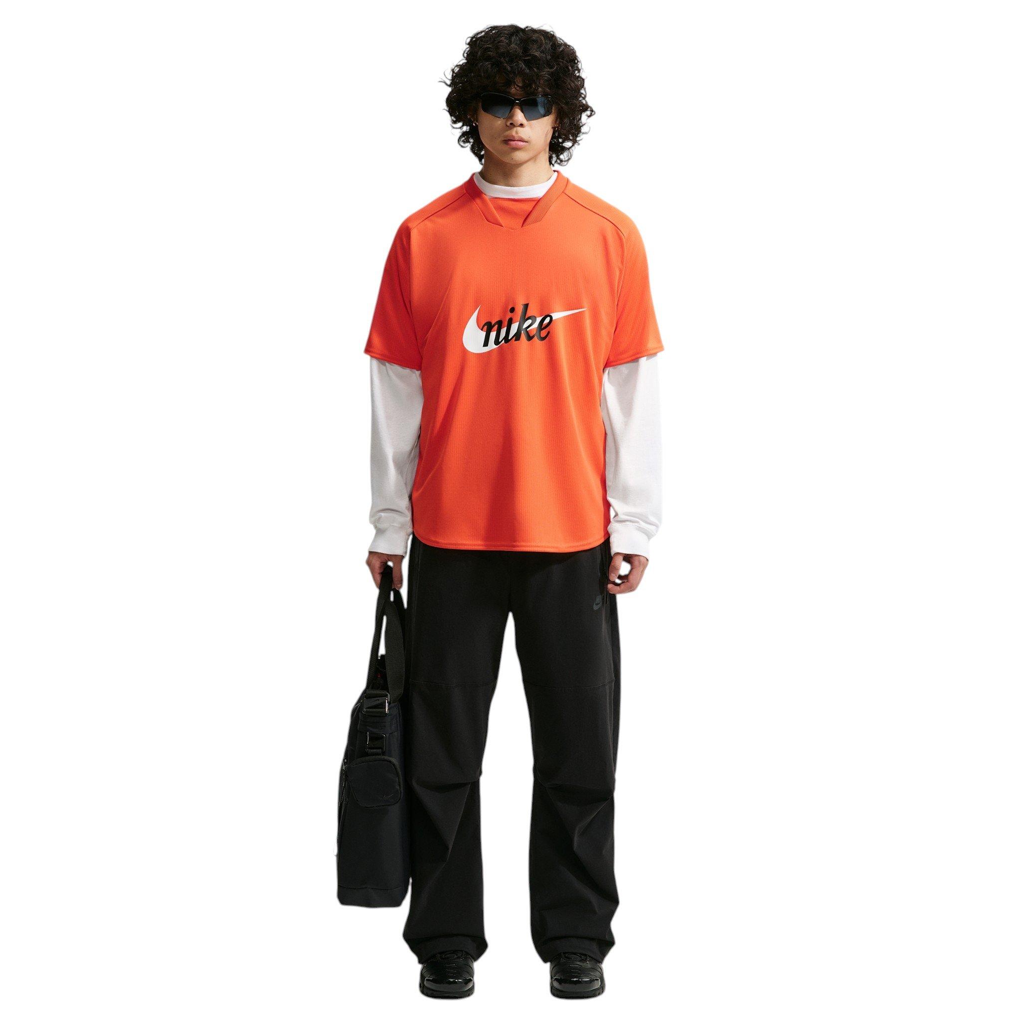 Nike Men's Sportswear Club Jersey - ORANGE Thumbnail View 4