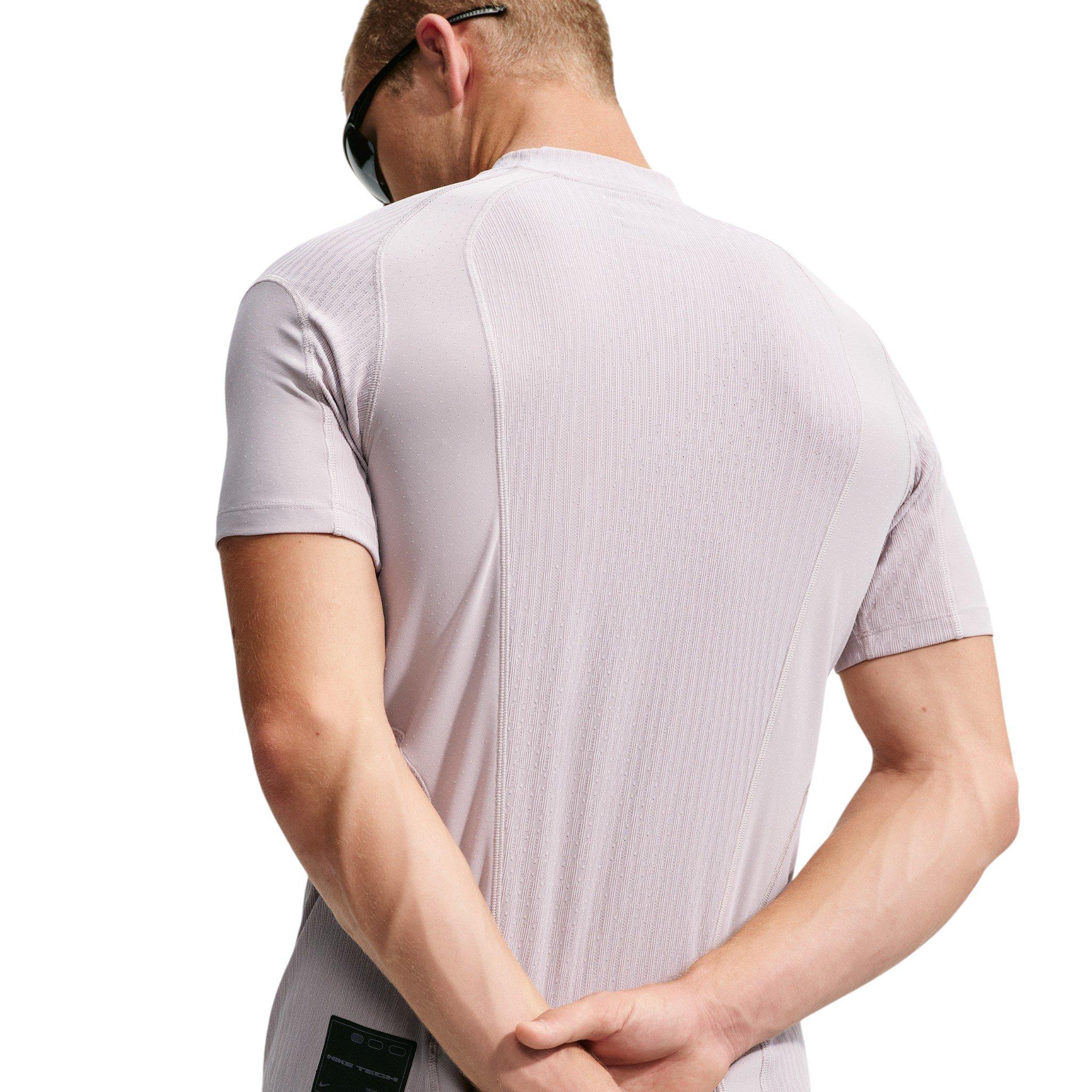 Nike Men's Tech Dri-FIT ADV Short-Sleeve Top - GREY