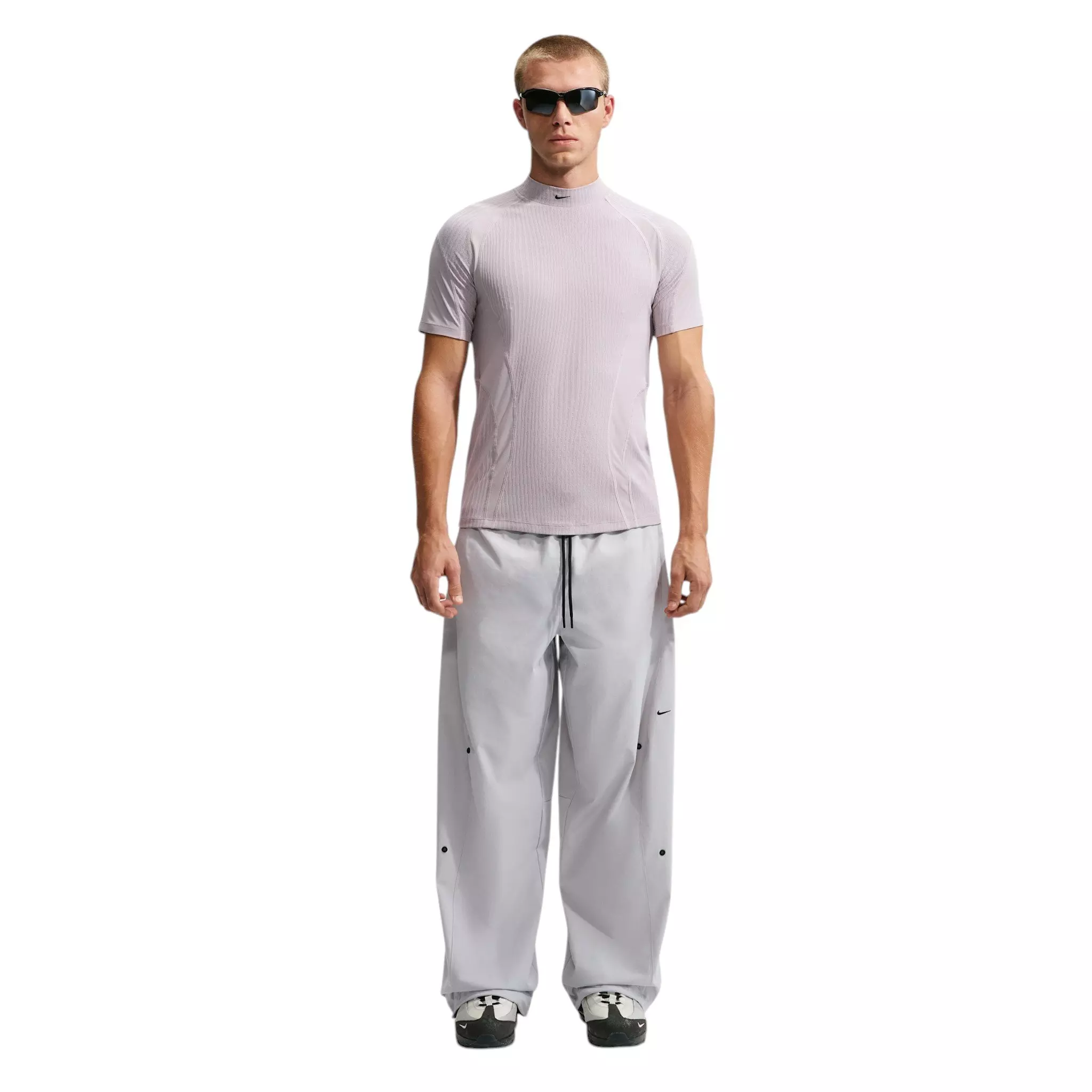 Nike Men's Tech Dri-FIT ADV Short-Sleeve Top - GREY