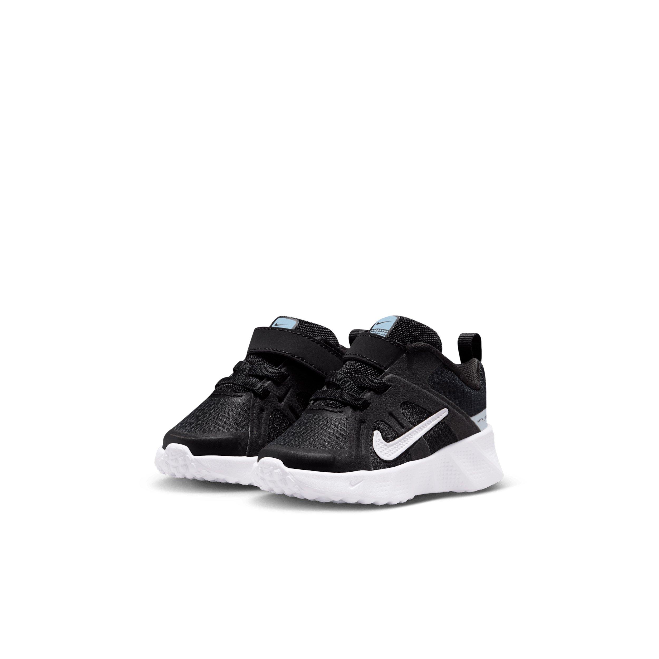 Nike Metro Tek Infant Boys' "Black/Anthracite/Glacier Blue/White" Running Shoe
