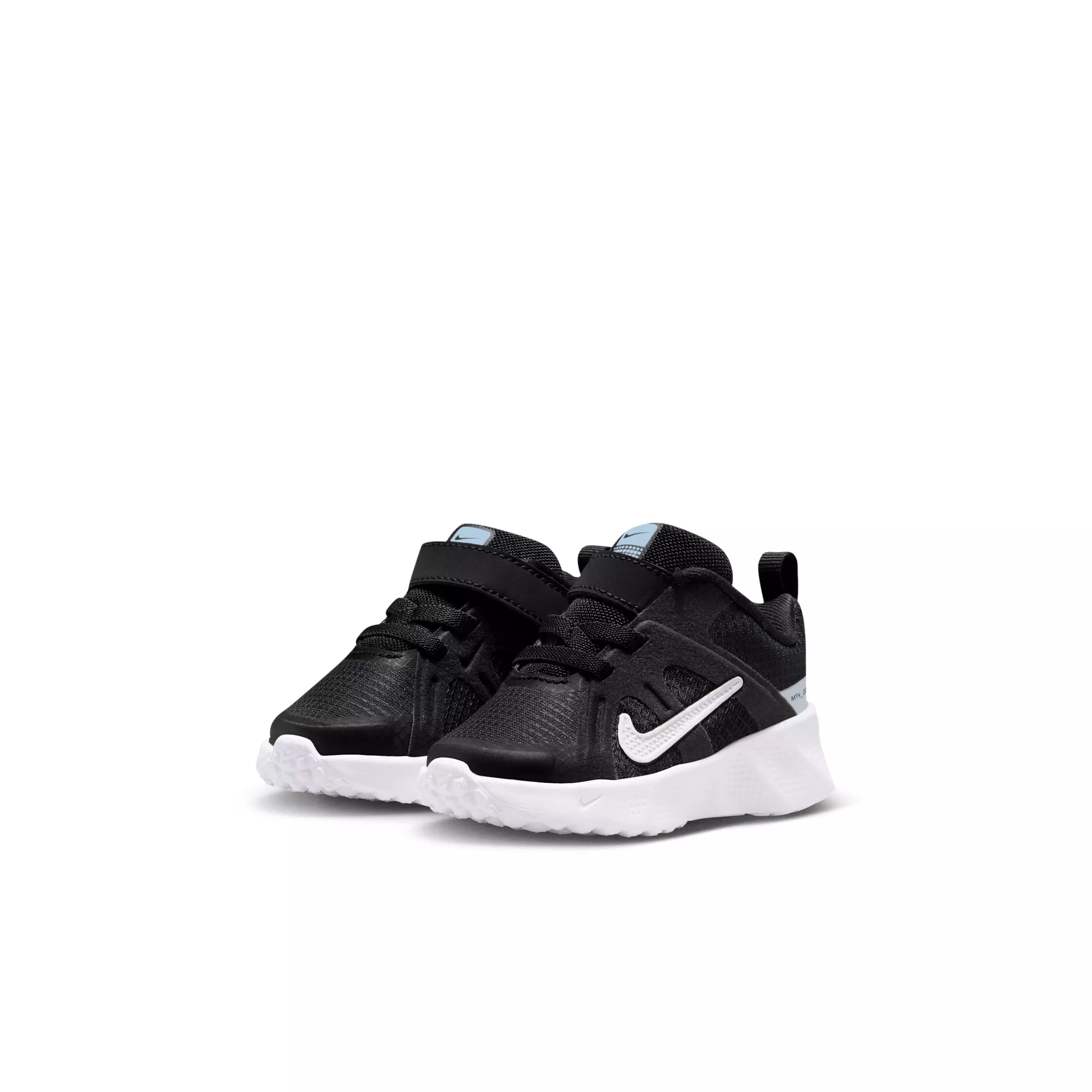 Nike Metro Tek "Black/Anthracite/Glacier Blue/White" Infant Boys' Running Shoe - BLACK/ANTHRACITE/BLUE/WHITE