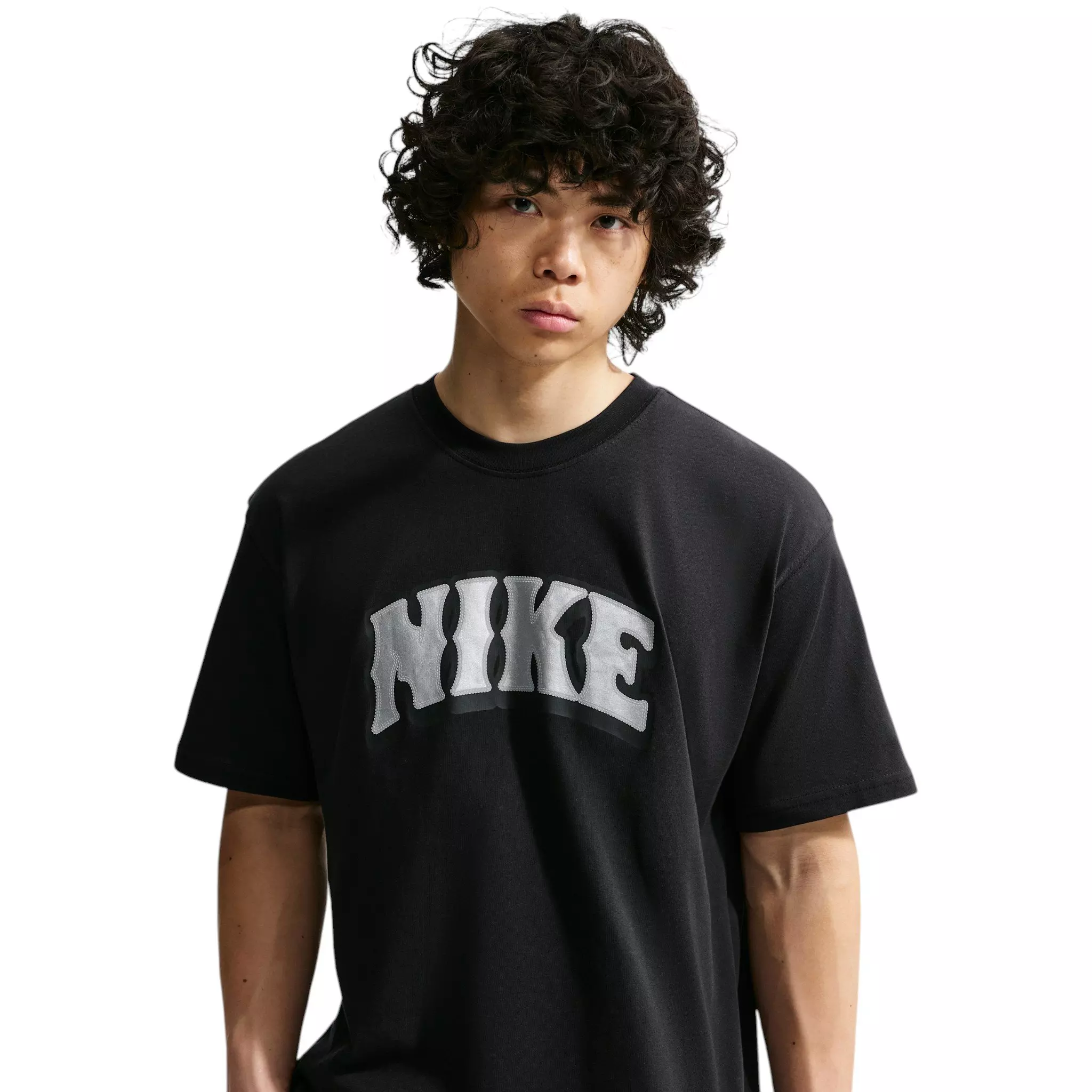 Nike Men's Sportswear Big Logo T-Shirt - BLACK