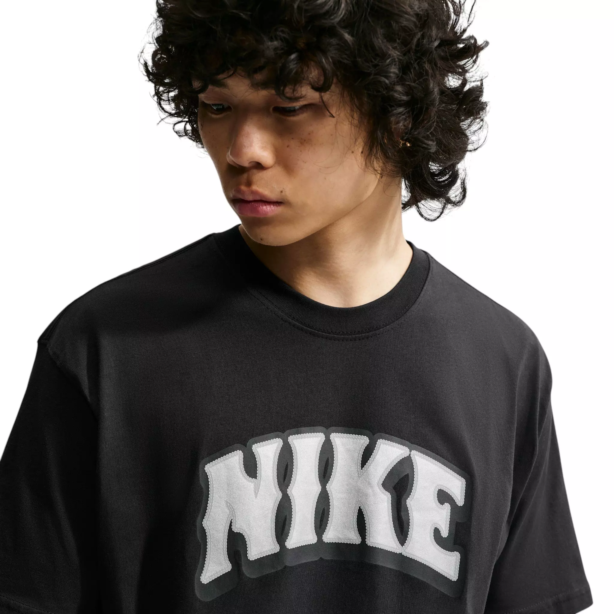 Nike Men's Sportswear Big Logo T-Shirt - BLACK
