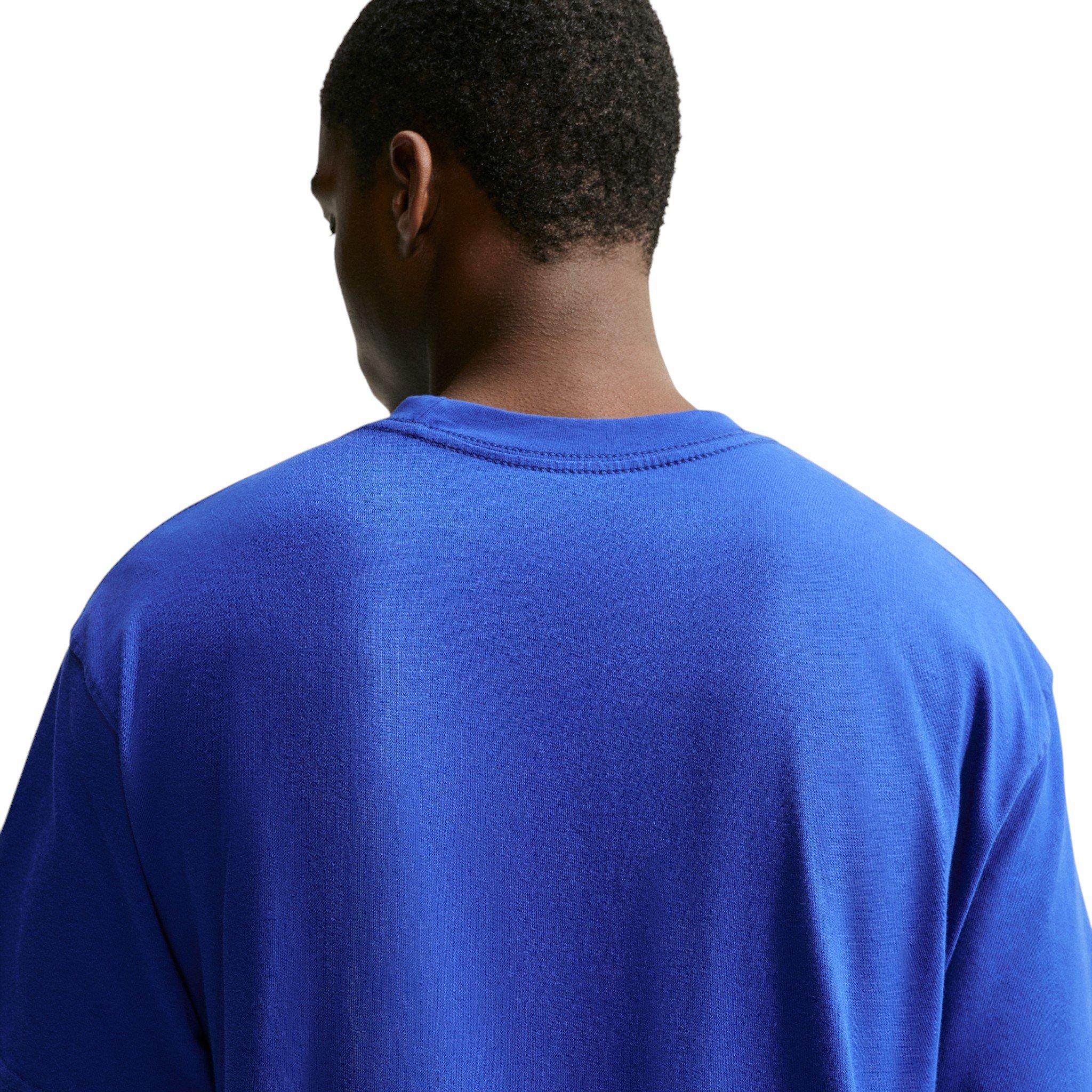 Nike Men's Sportswear Big Logo T-Shirt - BLUE