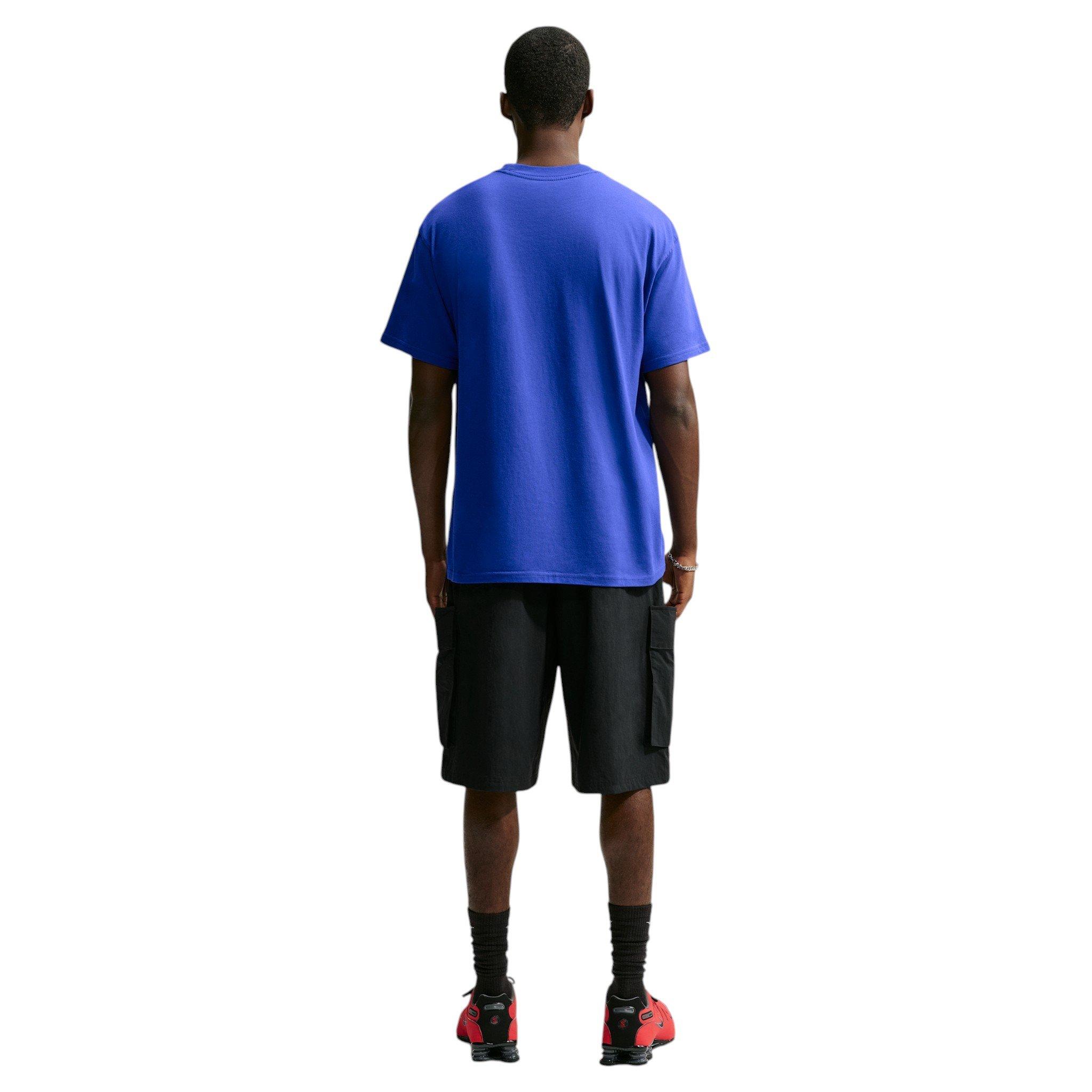Nike Men's Sportswear Big Logo T-Shirt - BLUE