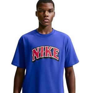 Nike Men's Sportswear Big Logo T-Shirt - BLUE