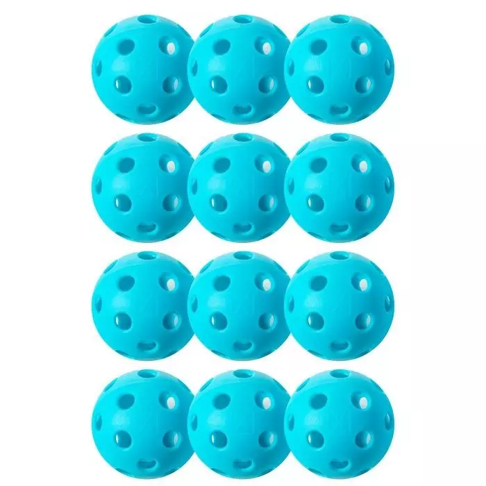 Franklin Sports X-26 12 Count Indoor Pickleballs - BLUE