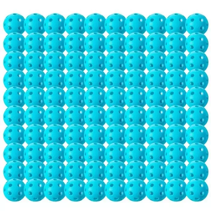 Franklin Sports X-26 100 Count Indoor Pickleballs - BLUE