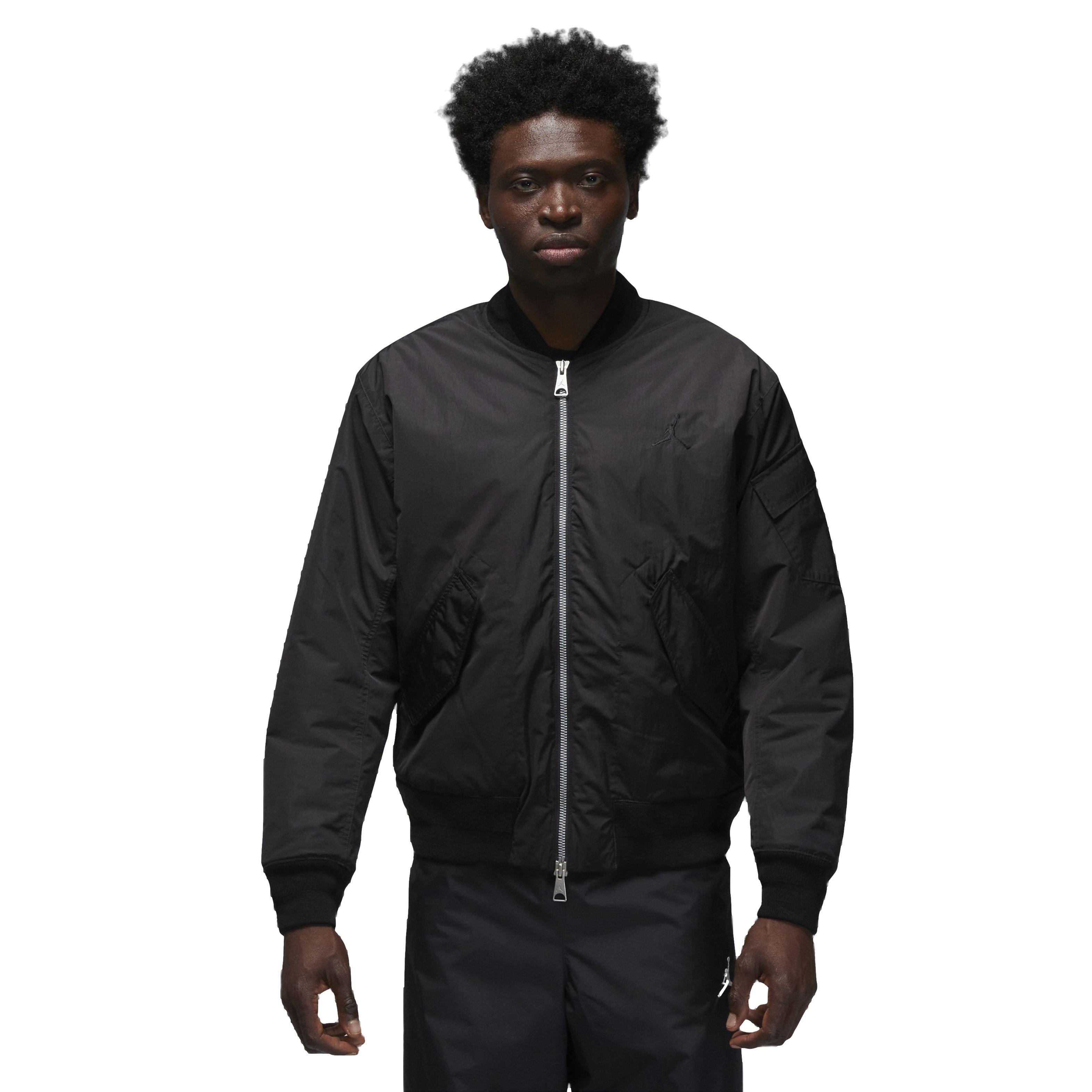 Jordan Men's Essentials Statement Renegade Jacket - BLACK Thumbnail View 1