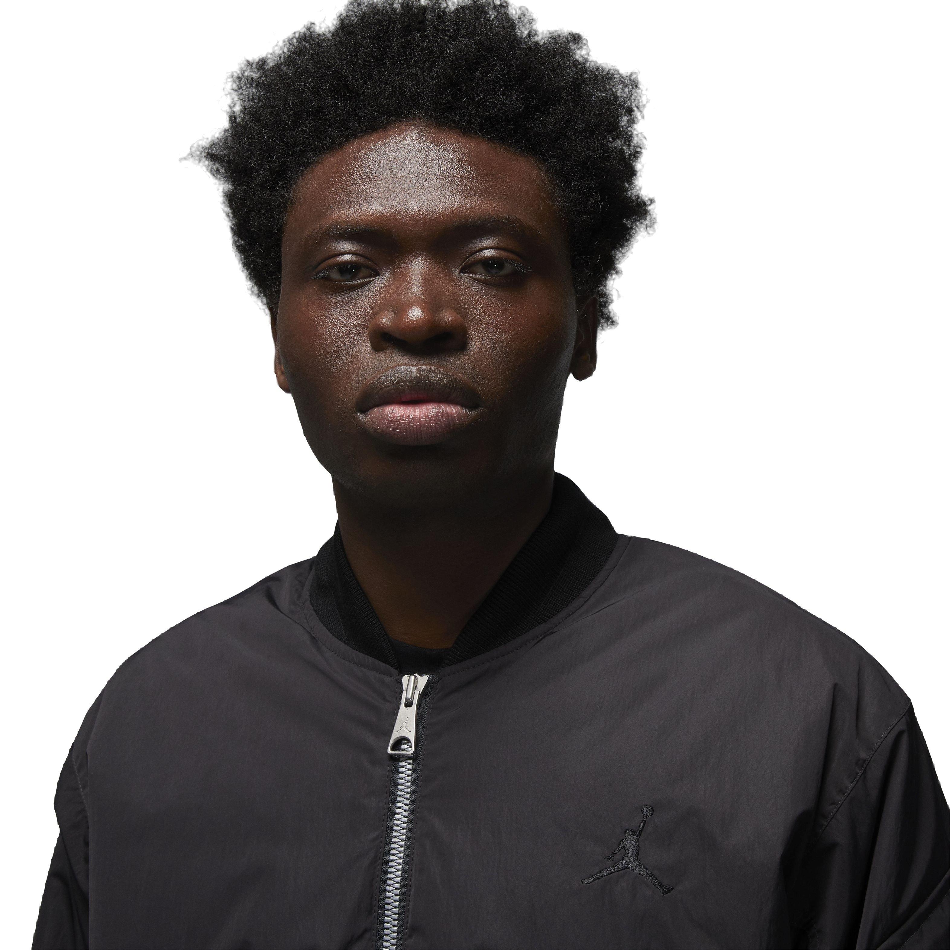 Jordan Men's Essentials Statement Renegade Jacket - BLACK Thumbnail View 3