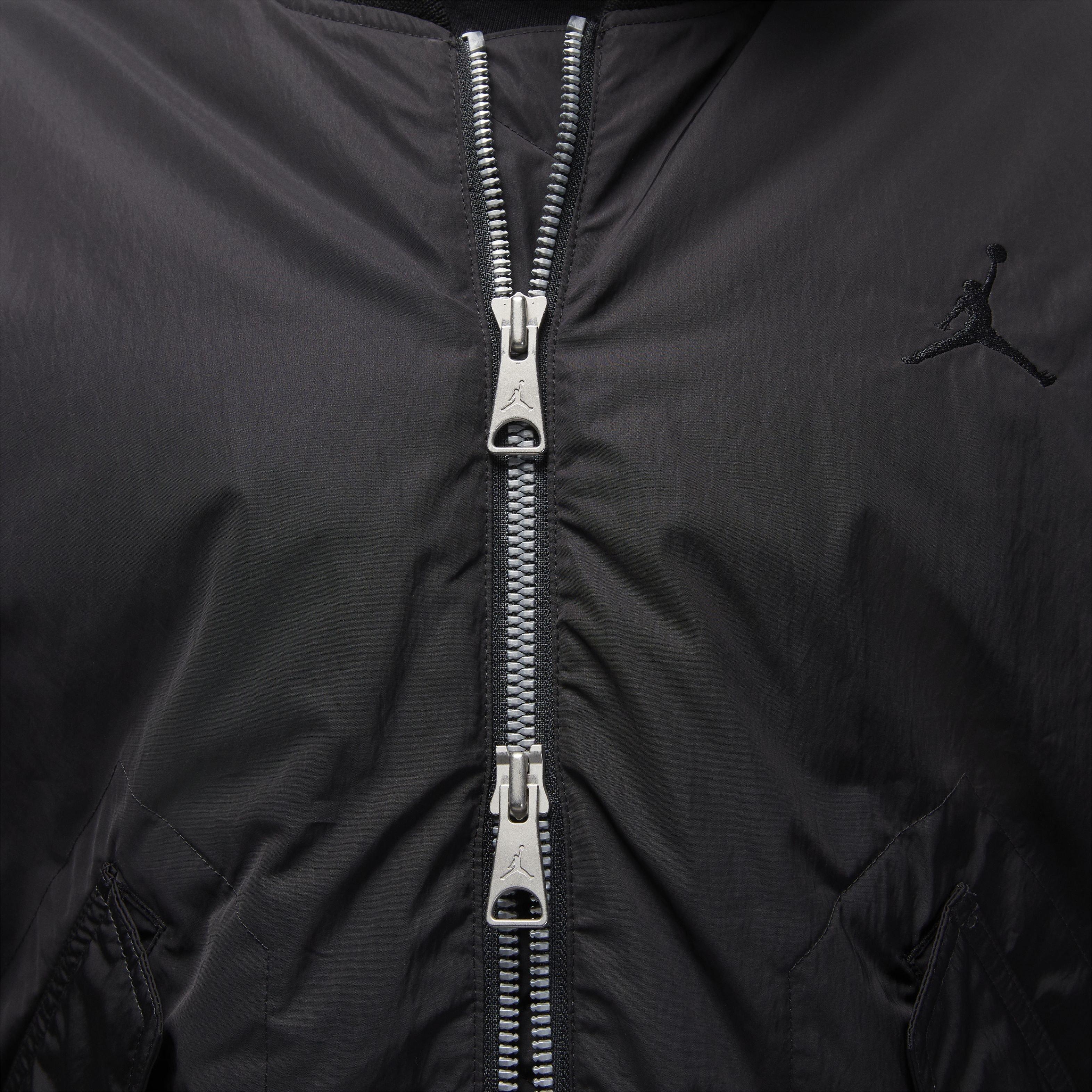 Jordan Men's Essentials Statement Renegade Jacket - BLACK Thumbnail View 7