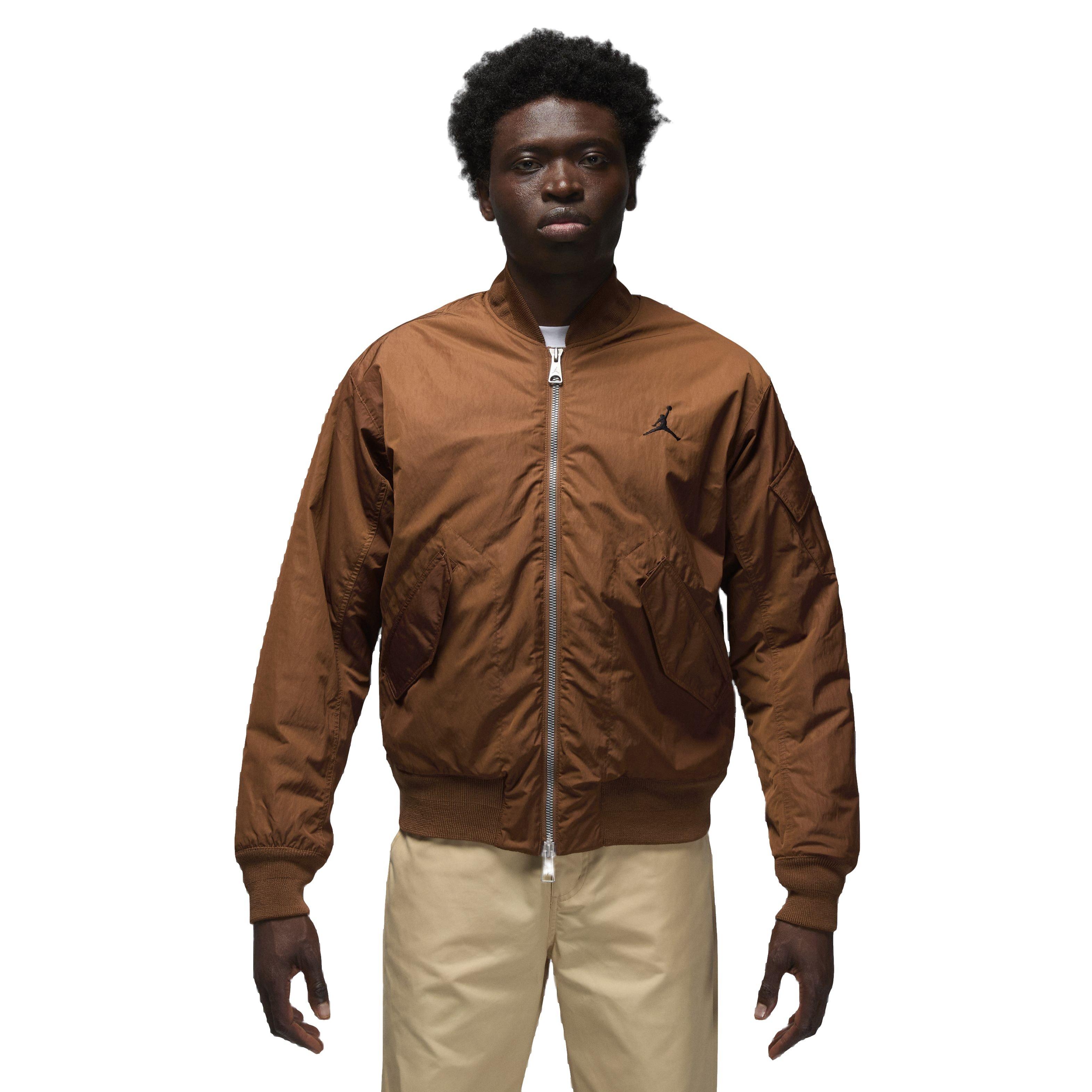 Jordan Men's Essentials Statement Renegade Jacket - BROWN Thumbnail View 1