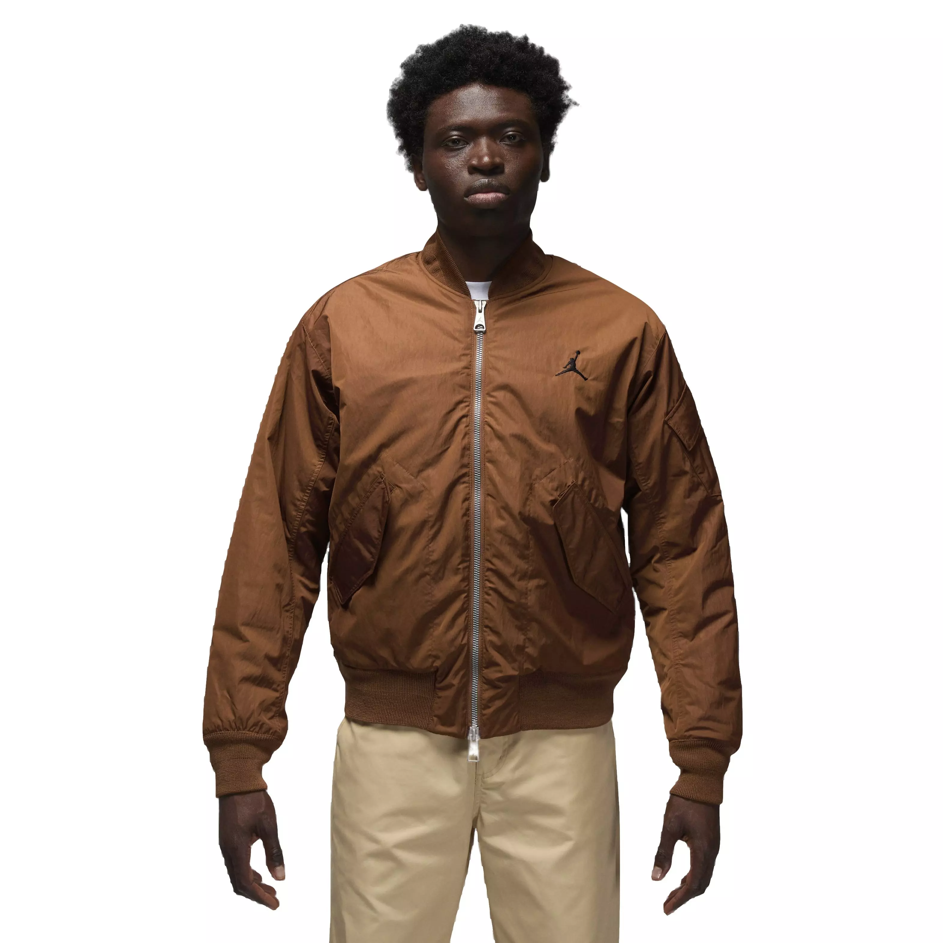 Jordan Men's Essentials Statement Renegade Jacket - BROWN