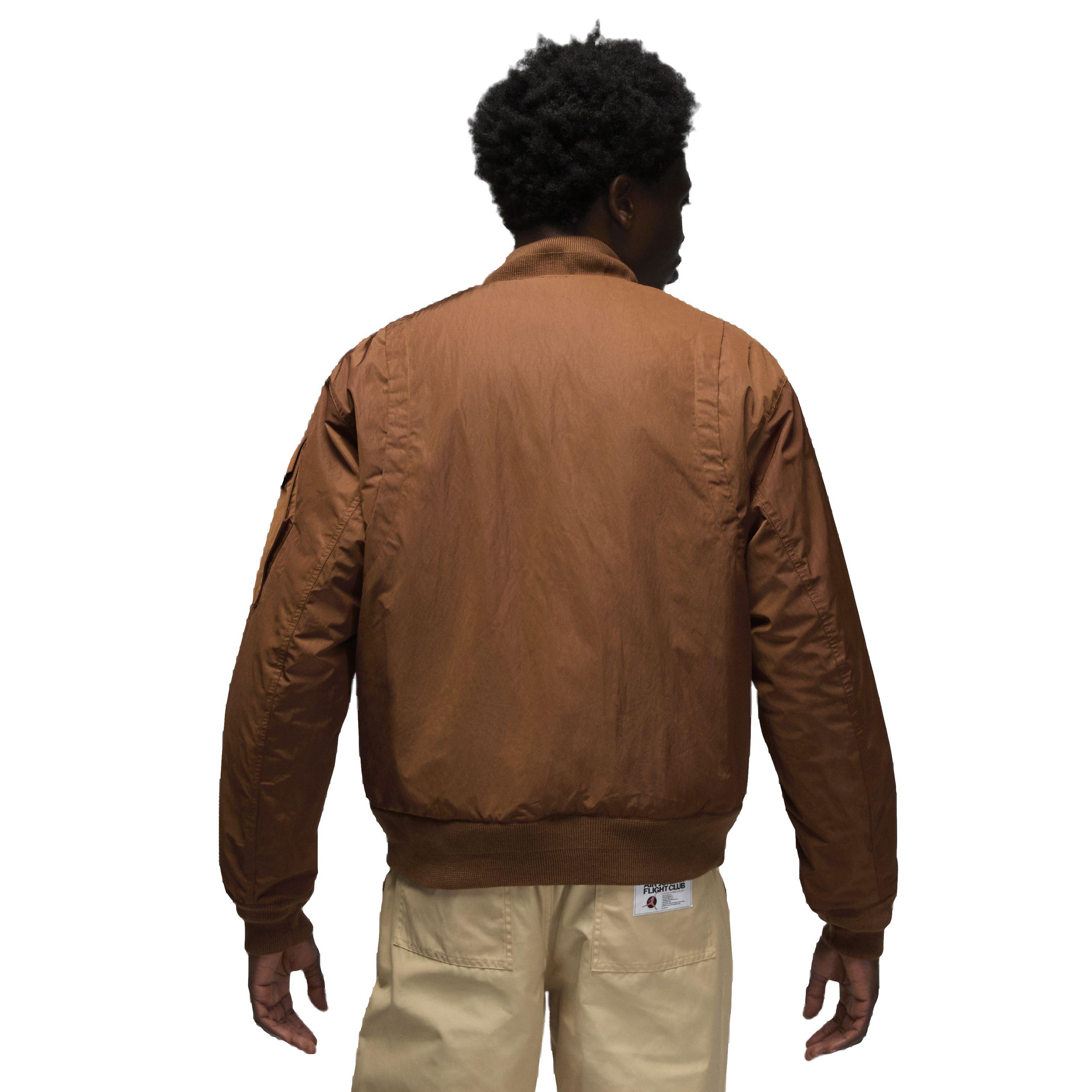 Jordan Men's Essentials Statement Renegade Jacket - BROWN Thumbnail View 2