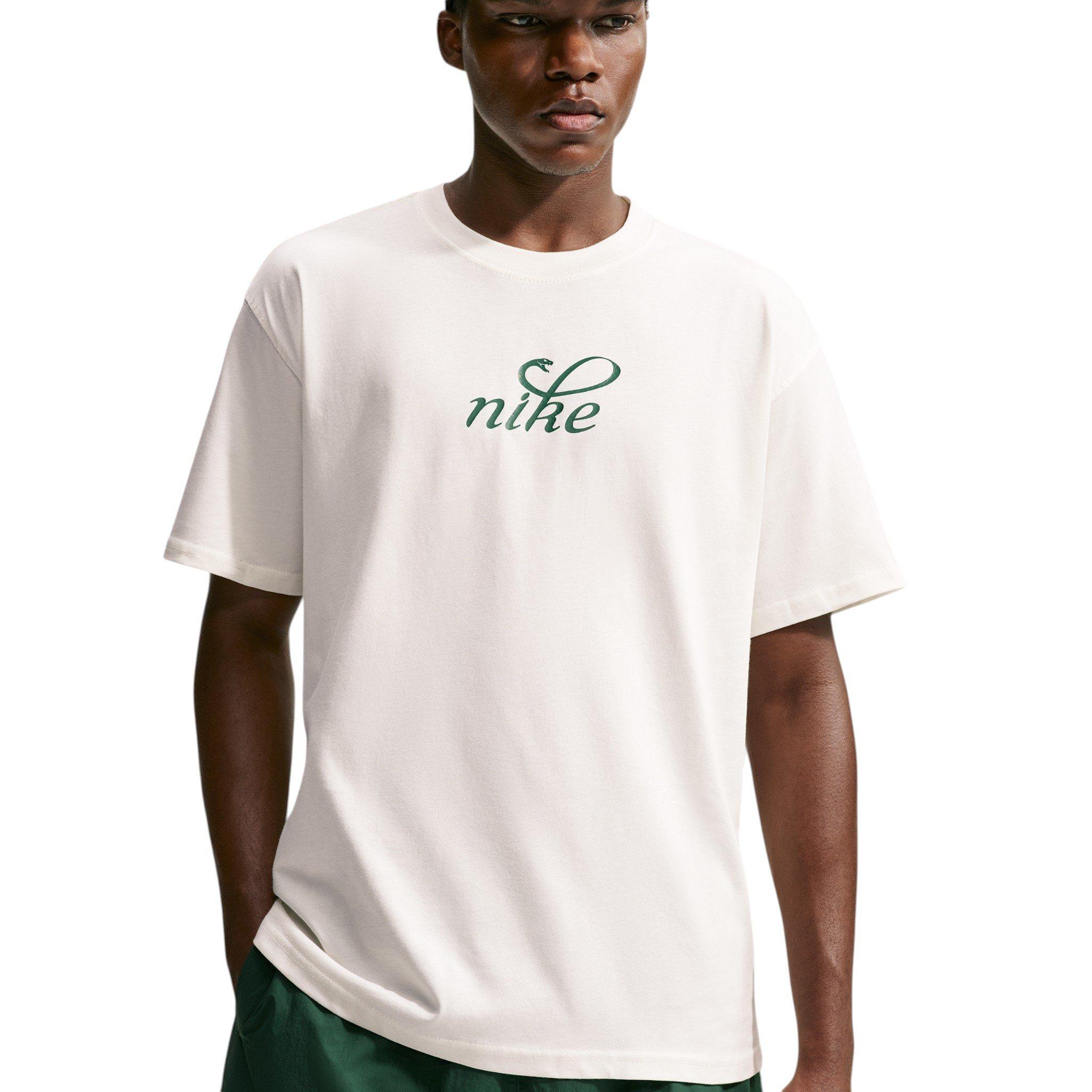 Nike Men's Sportswear Snakeskin T-Shirt - WHITE