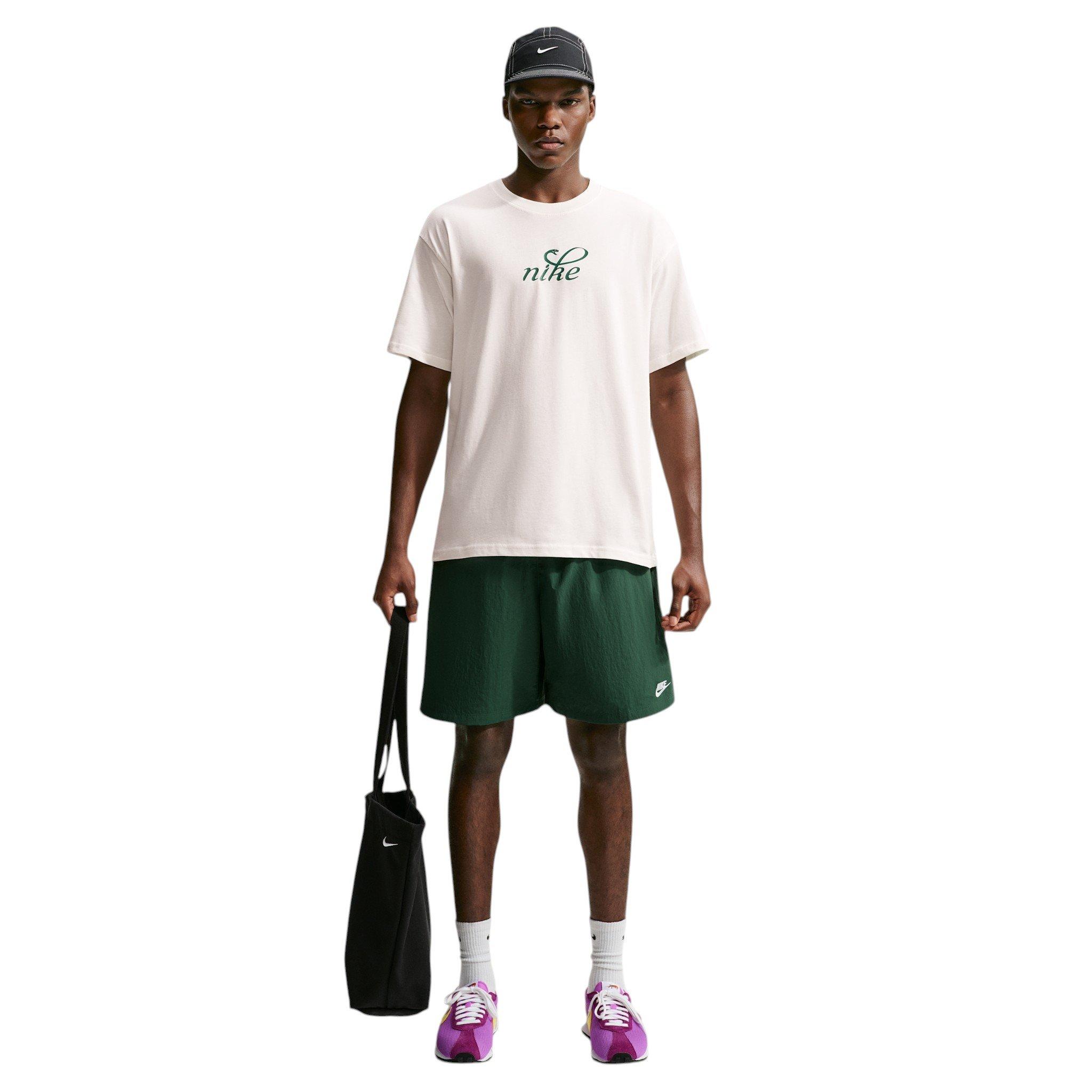 Nike Men's Sportswear Snakeskin T-Shirt - WHITE