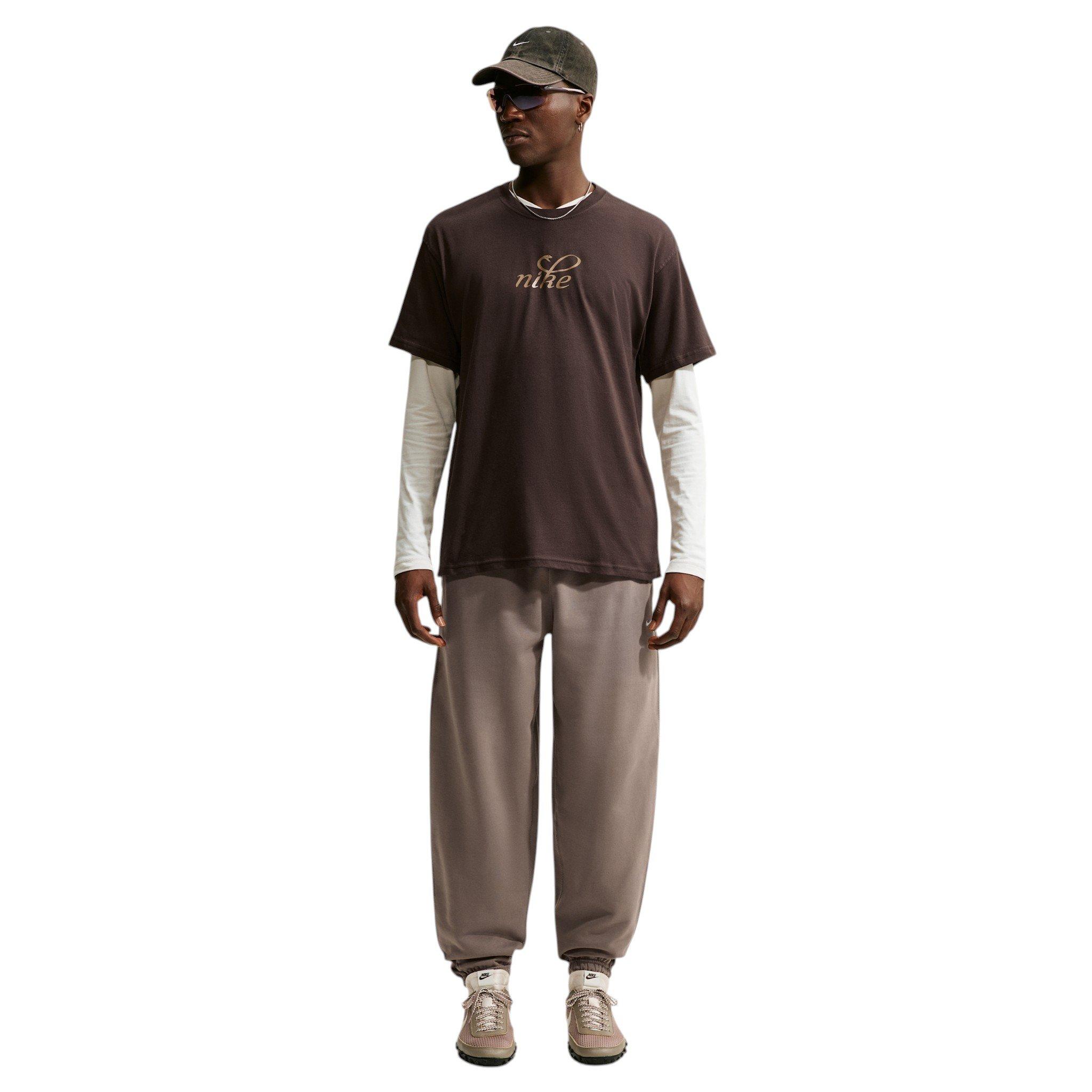Nike Men's Sportswear Snakeskin T-Shirt - BROWN