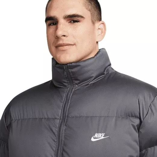 Nike Men's Club Puffer Jacket - Grey - GREY