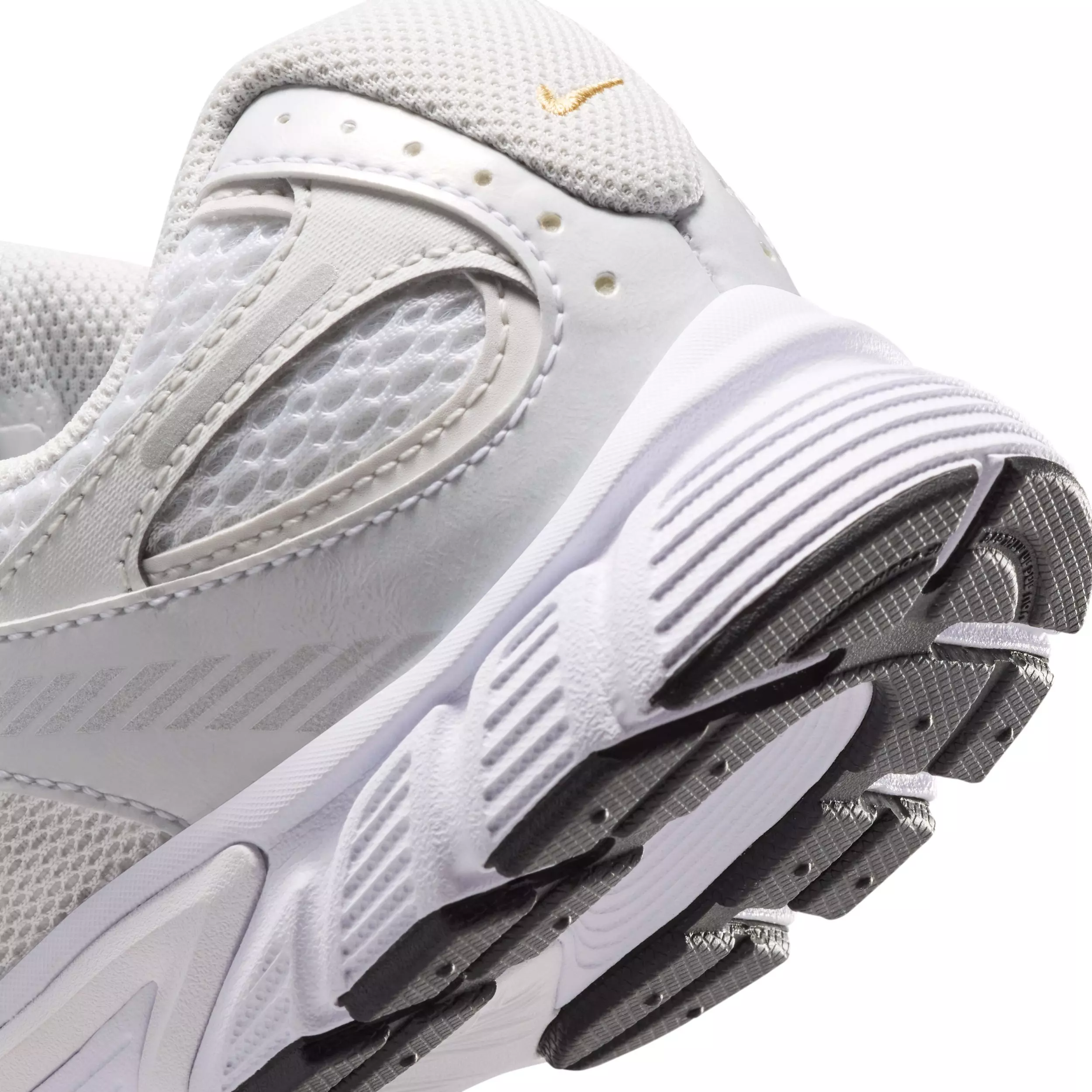 Nike V5 RNR "White/Metallic Silver/Photon Dust/Metallic Gold" Grade School Girls' Shoe - WHITE/SILVER/DUST/GOLD