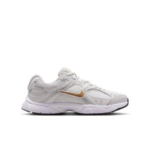 Nike V5 RNR "White/Metallic Silver/Photon Dust/Metallic Gold" Grade School Girls' Shoe