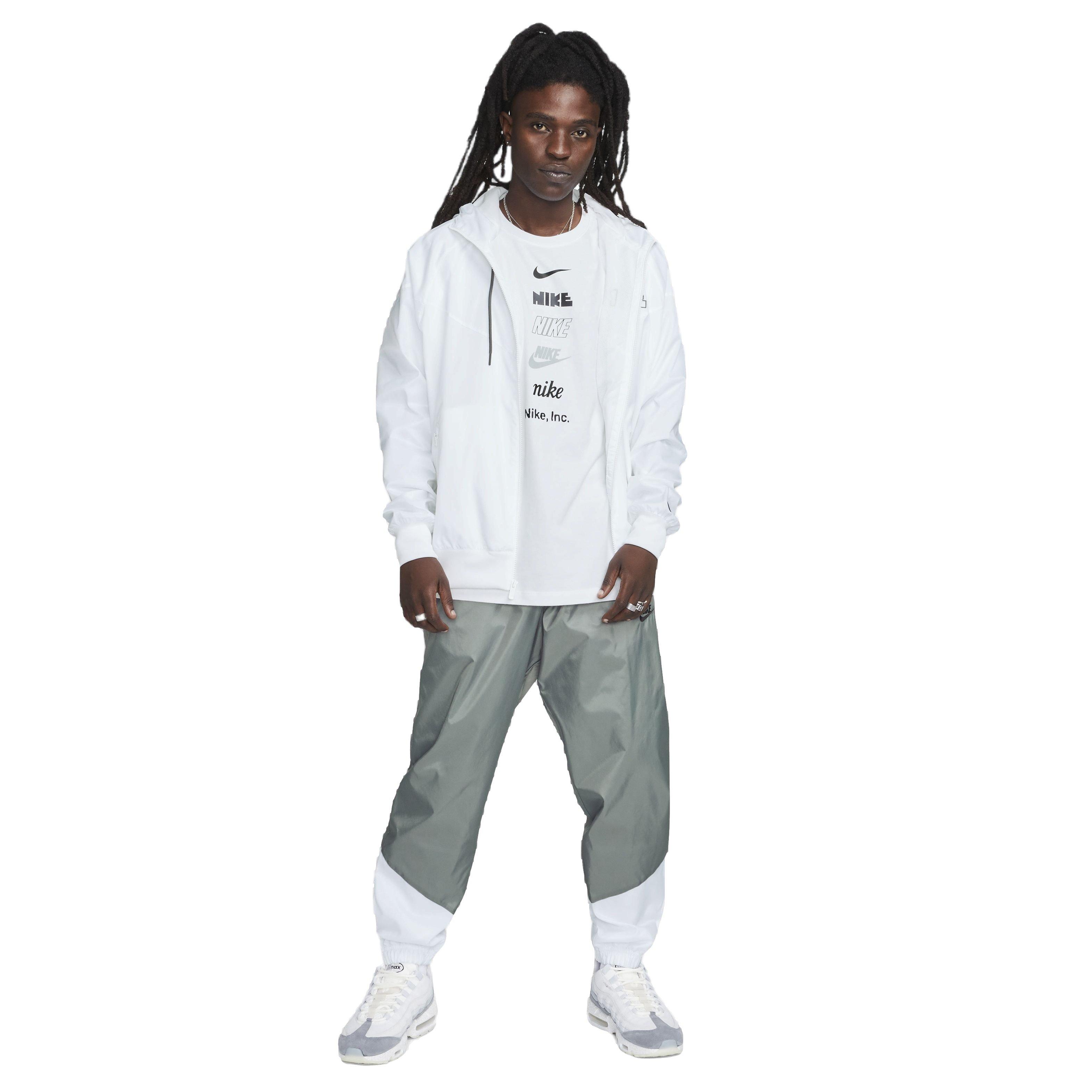 Nike Men's Windrunner Woven Lined Pants - GREY Thumbnail View 7