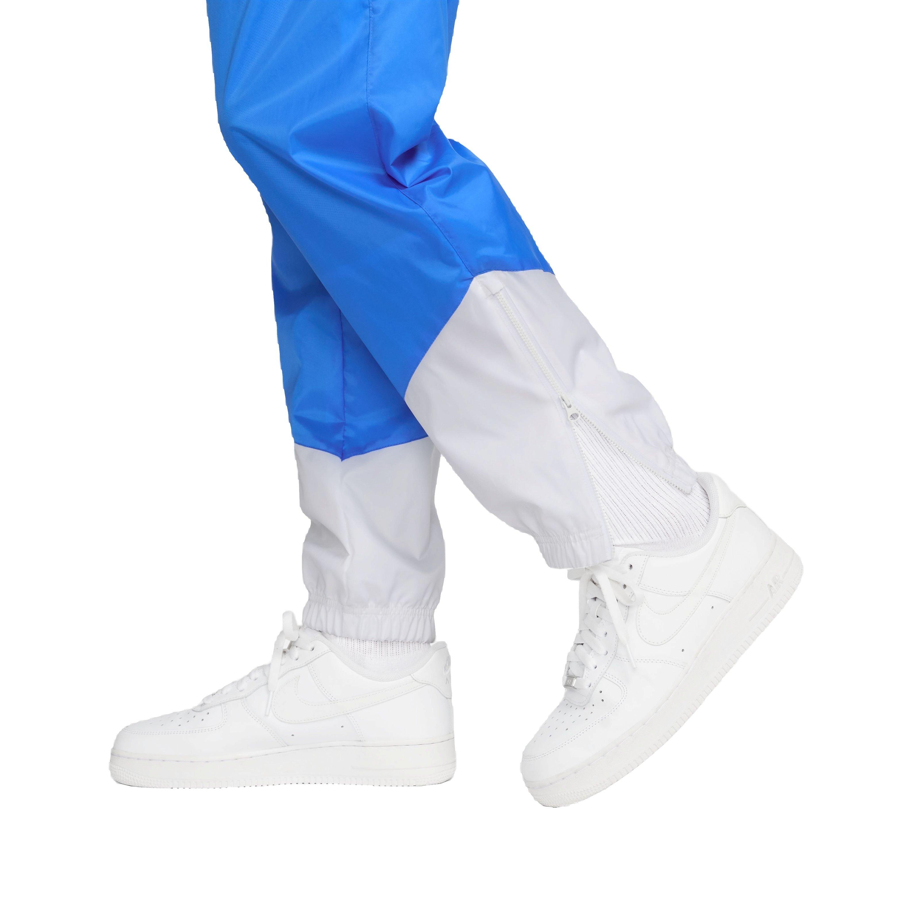 Nike Men's Windrunner Woven Lined Pants - BLUE Thumbnail View 5