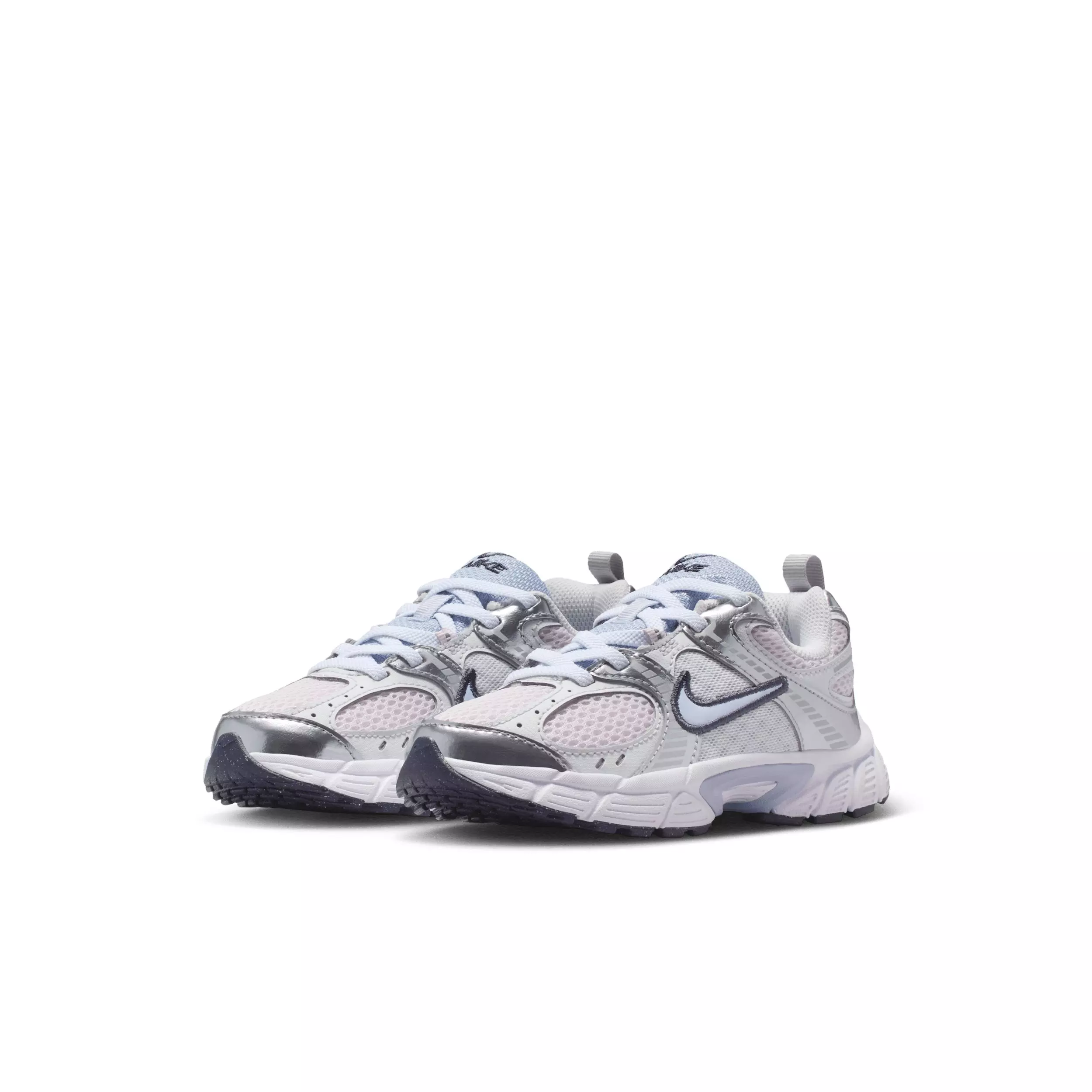 Nike V5 RNR "Light Violet/Metallic Silver/Cave Purple/Ghost" Preschool Girls' Shoe - LT VIOLET/SILVER/PURPLE/GHOST