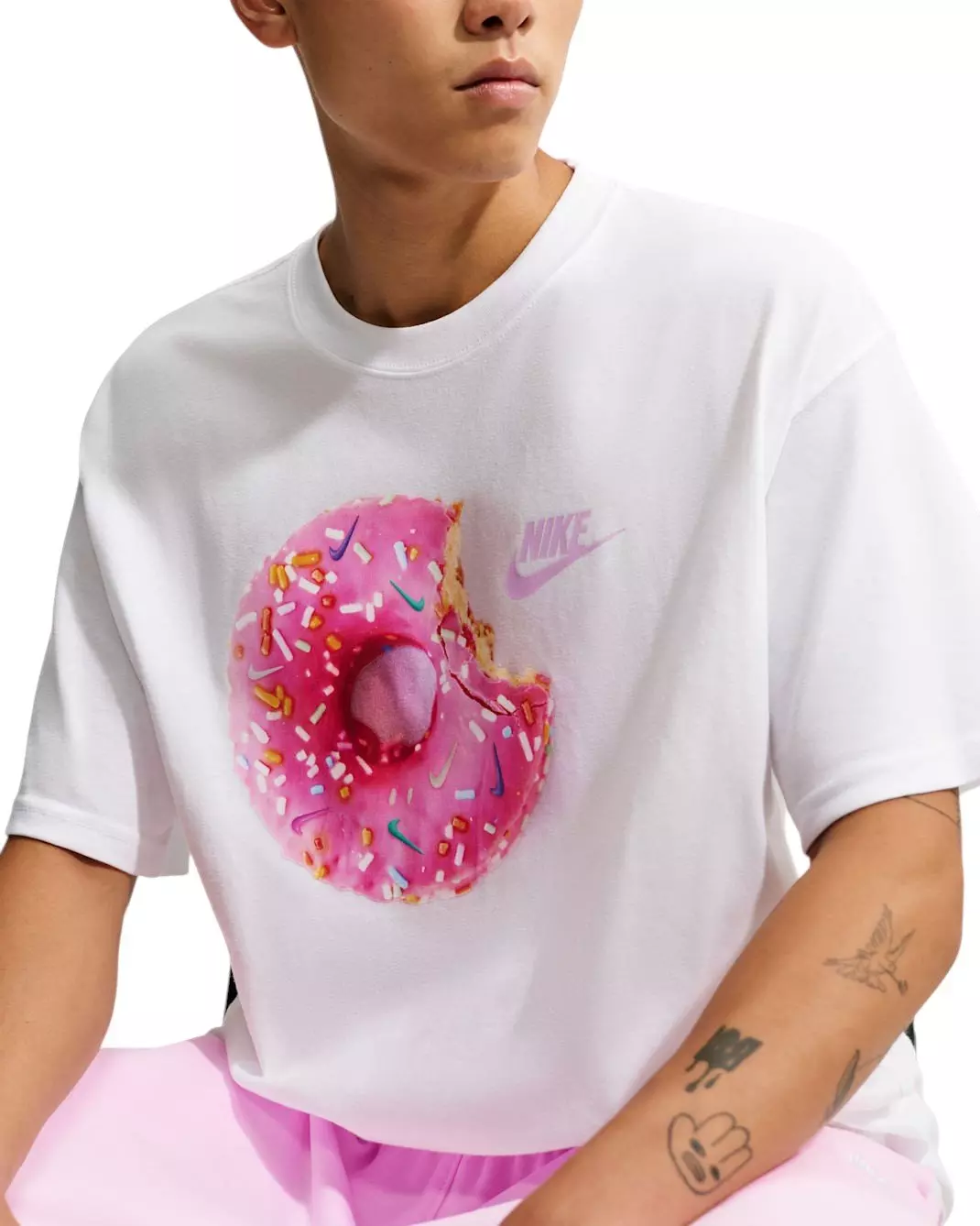 Nike Men's Sportswear "Donut" Tee - WHITE