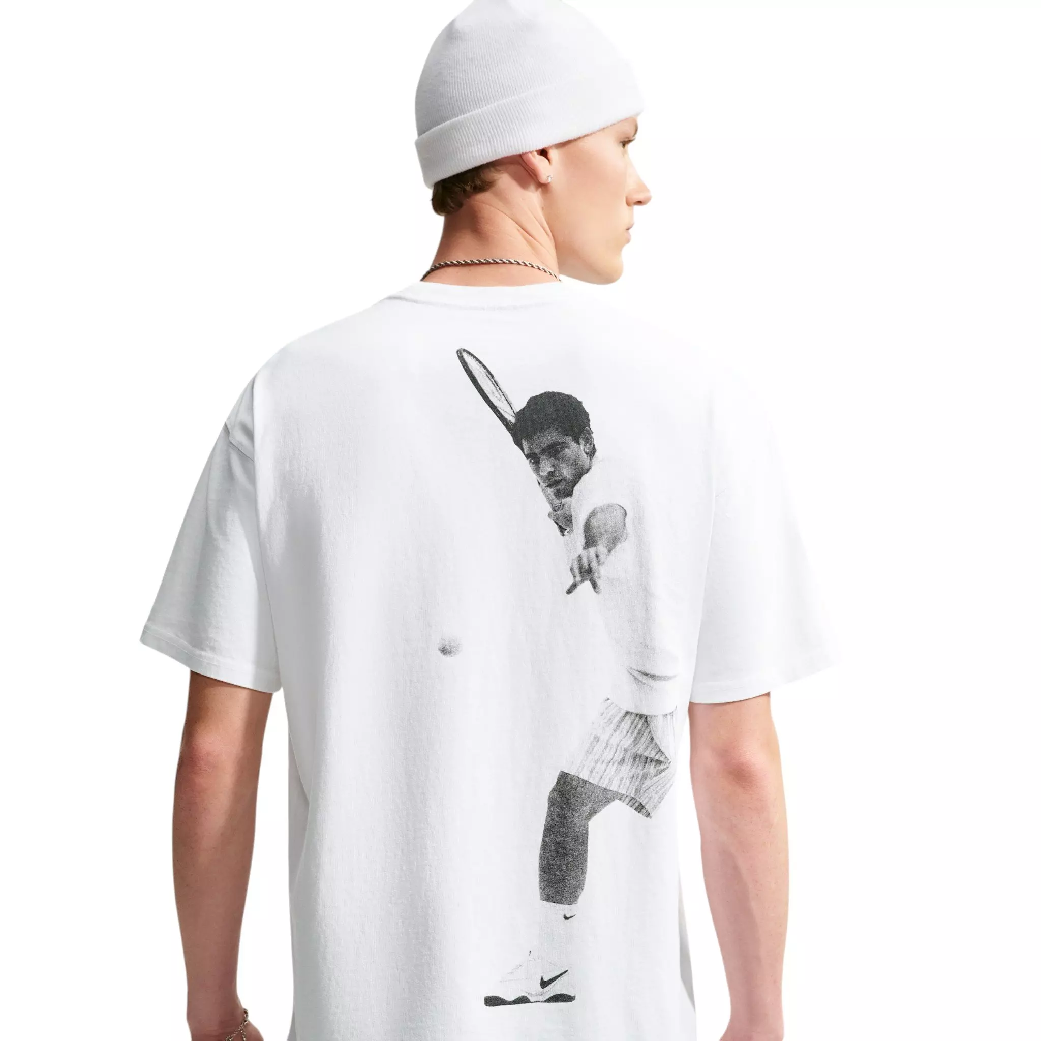 Nike Men's Sportswear Tennis T-Shirt - White - WHITE