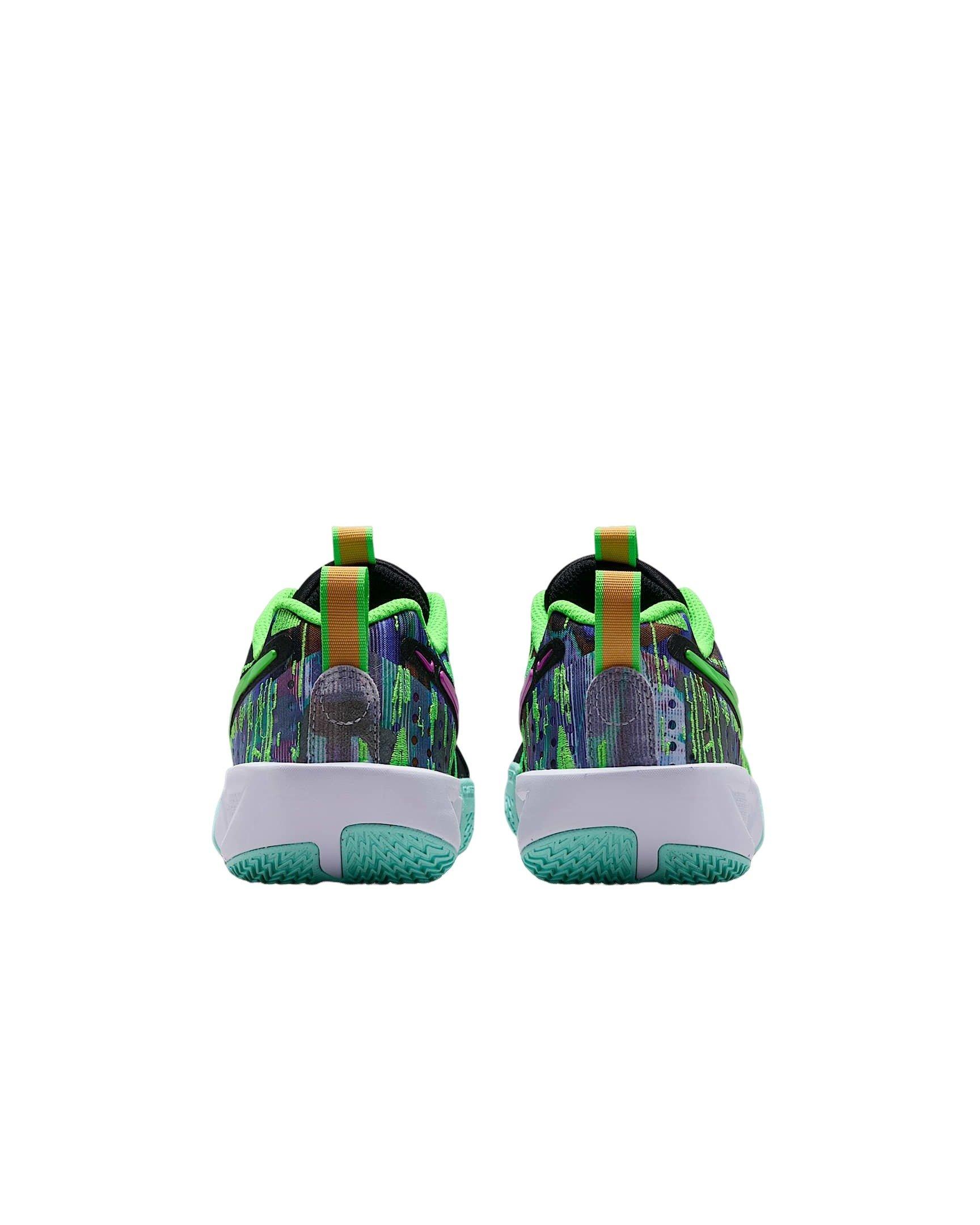 Nike G.T. Cut 3 SE "Blue Void/Violet/Turquoise/Green Strike" Grade School Boys' Basketball Shoe - BLUE/VIOLET/TURQUOISE/GREEN Thumbnail View 5