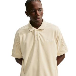 Nike Men's Sportswear Club French Terry Polo - BROWN
