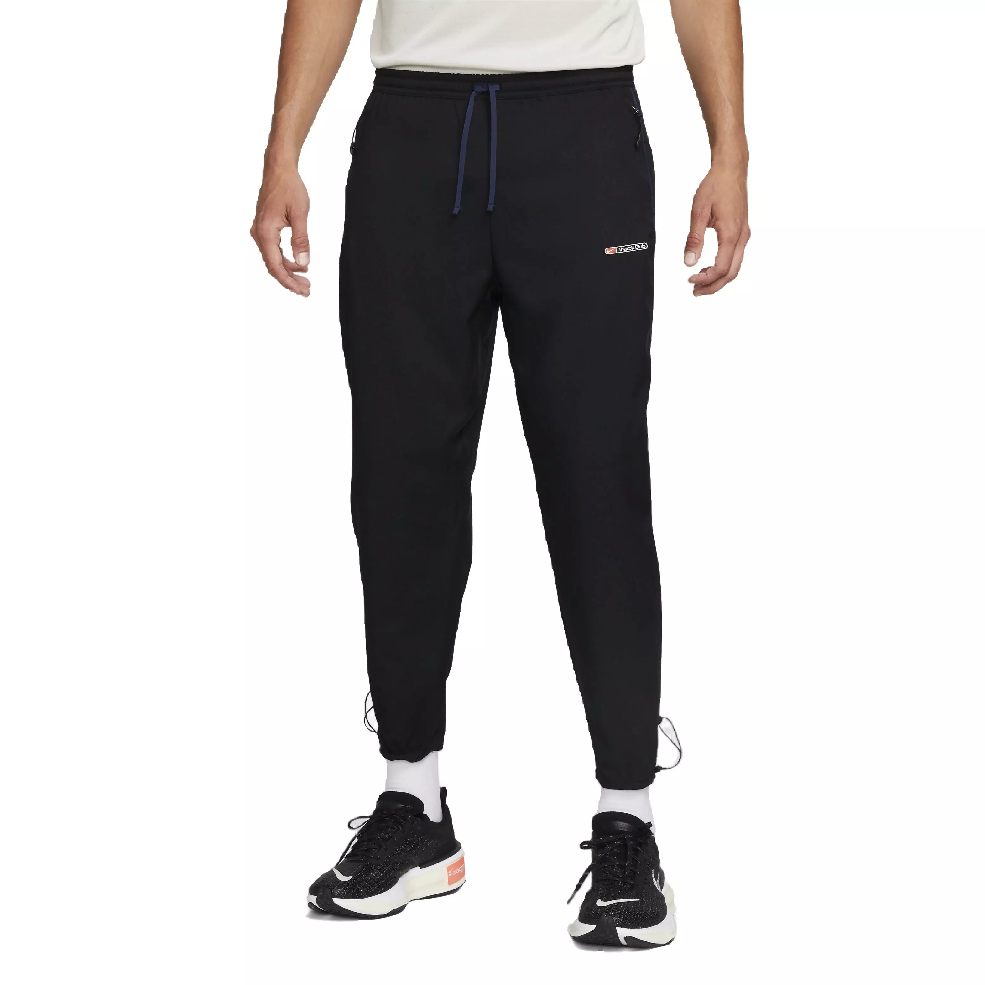 MENS NIKE NAVY BLUE DRAWSTRING SKINNY TRACKSUIT PANTS SPORTS TROUSERS SMALL  S